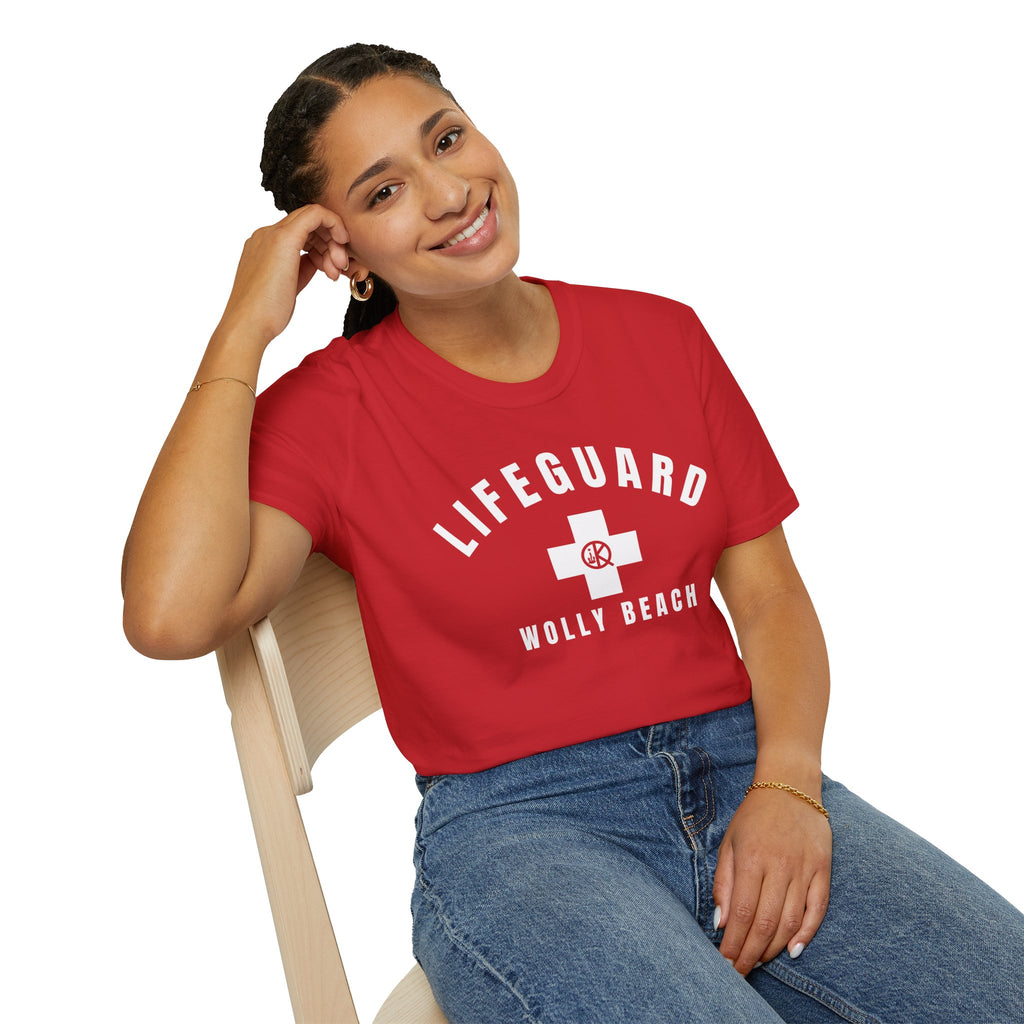Wolly Beach Lifeguard T-Shirt