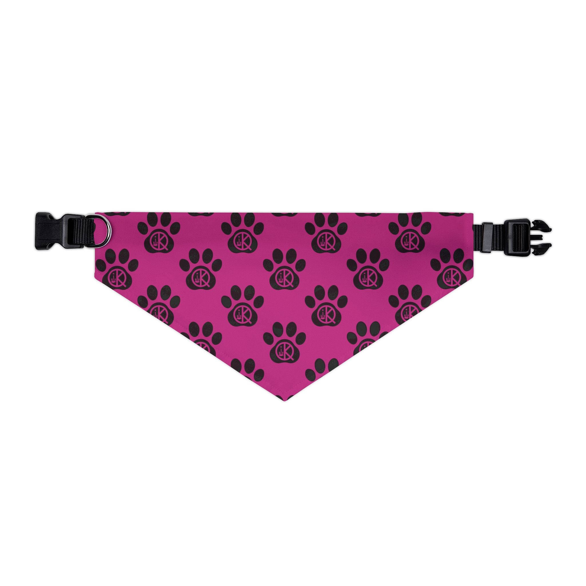 QK Pet Bandana Collar- Pink