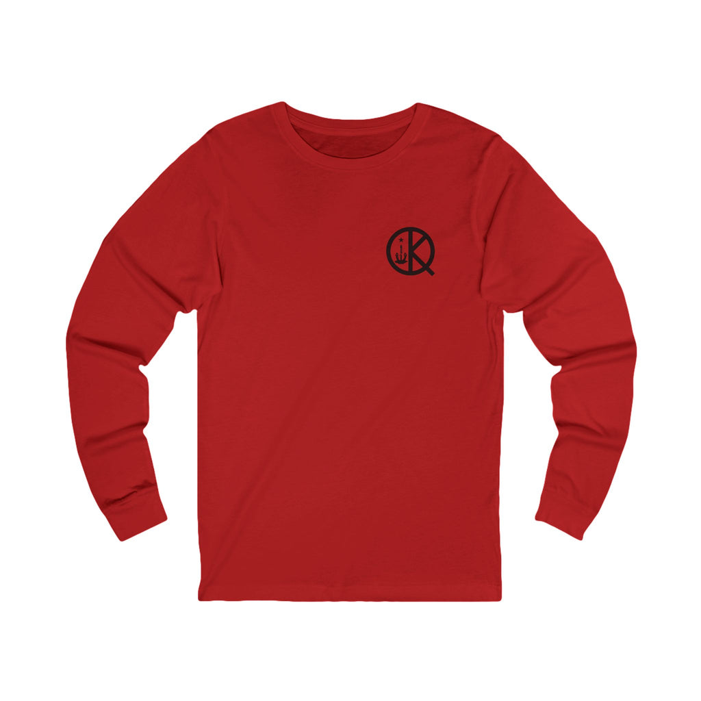 North-Black and Red Longsleeve