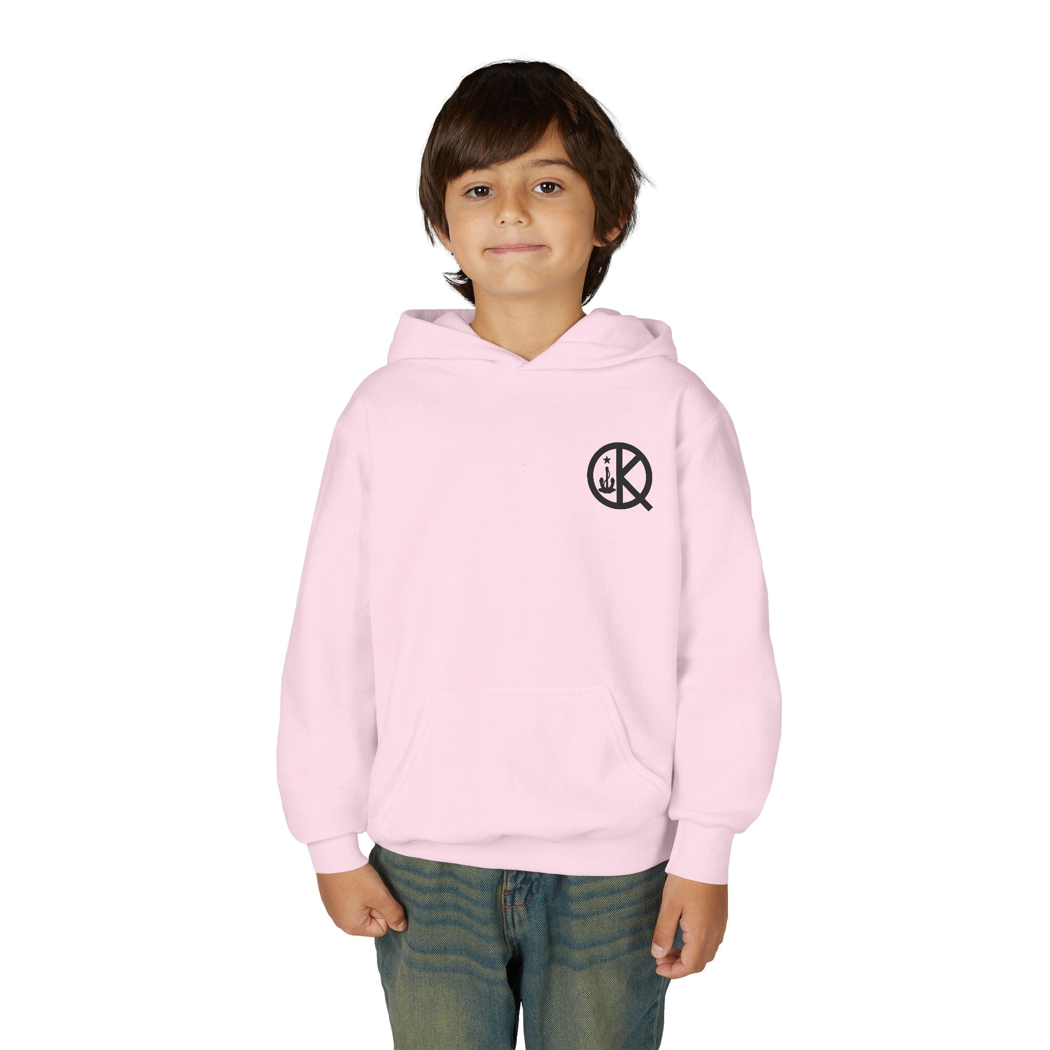Kids Hoodie- Logo on back