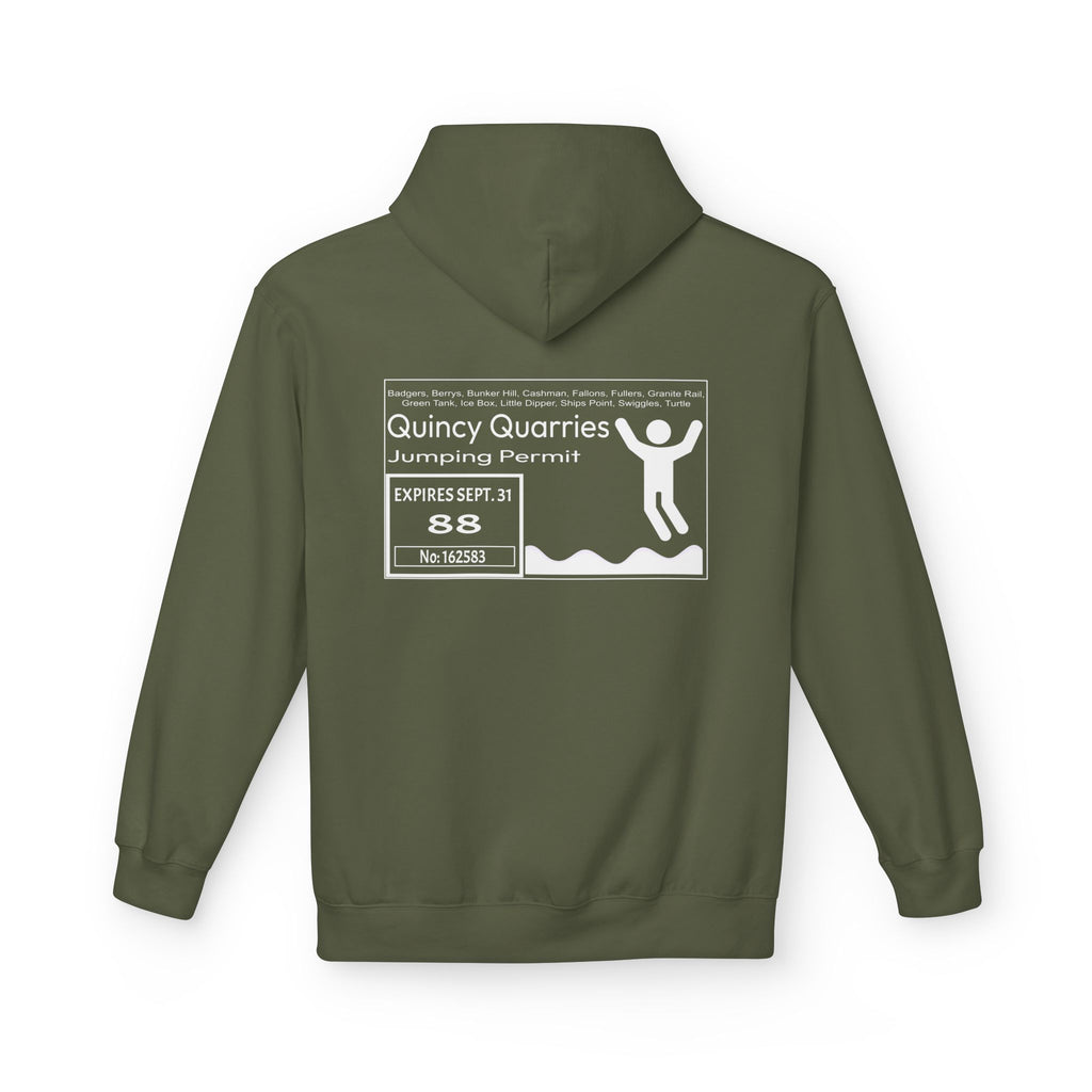 Quincy Quarries Permit Softstyle Hoodie
