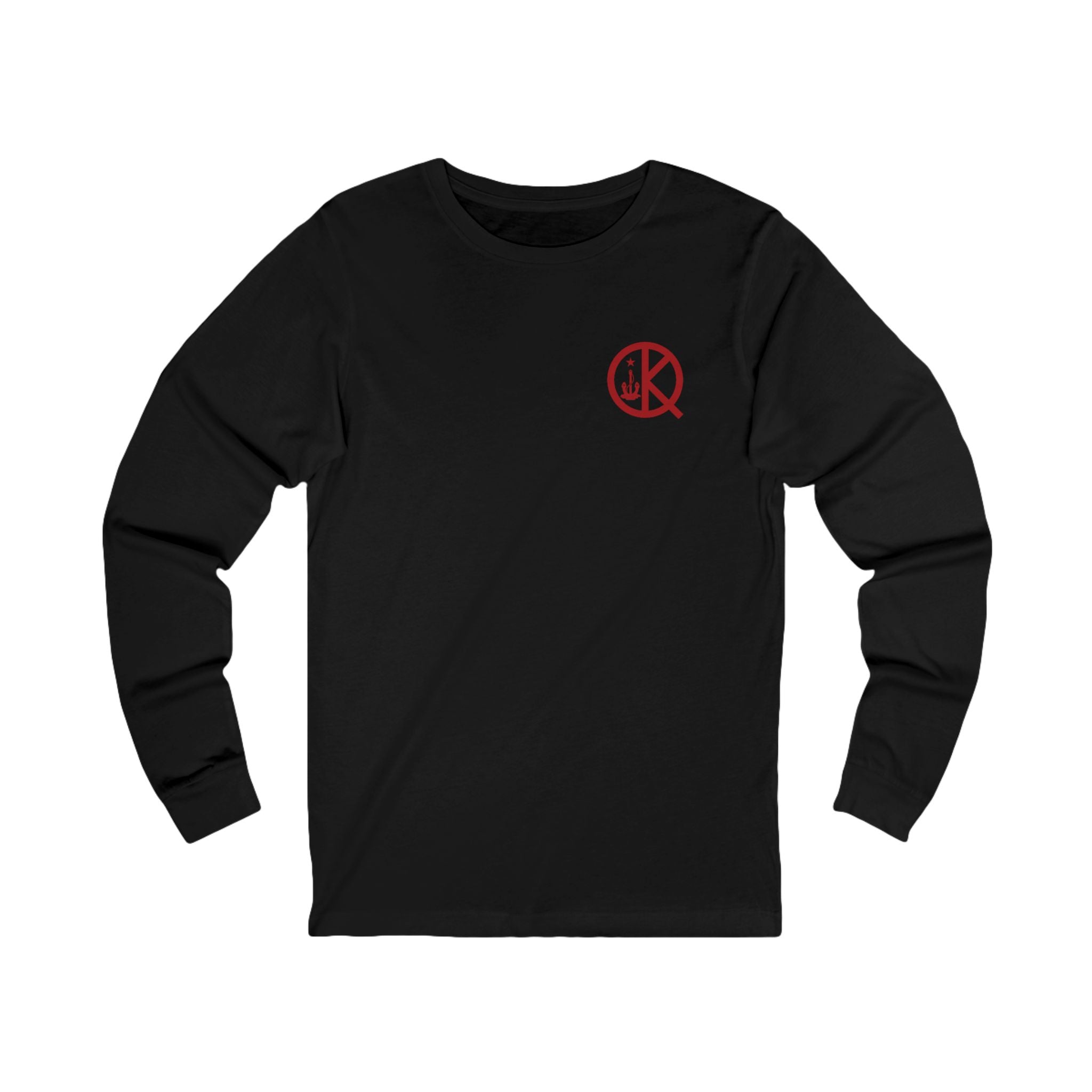 North-Red and Black Longsleeve