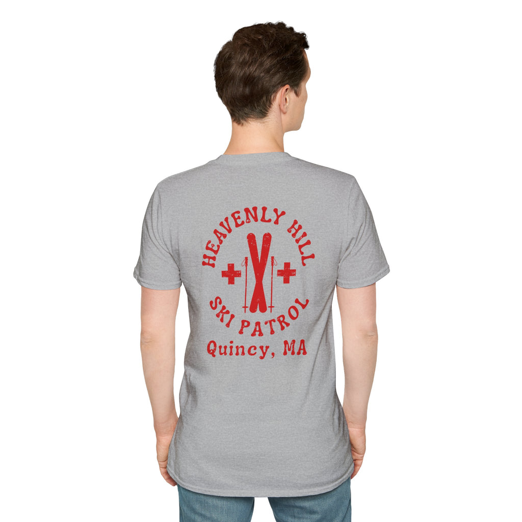Distressed Heavenly Hill Ski Patrol T-shirt