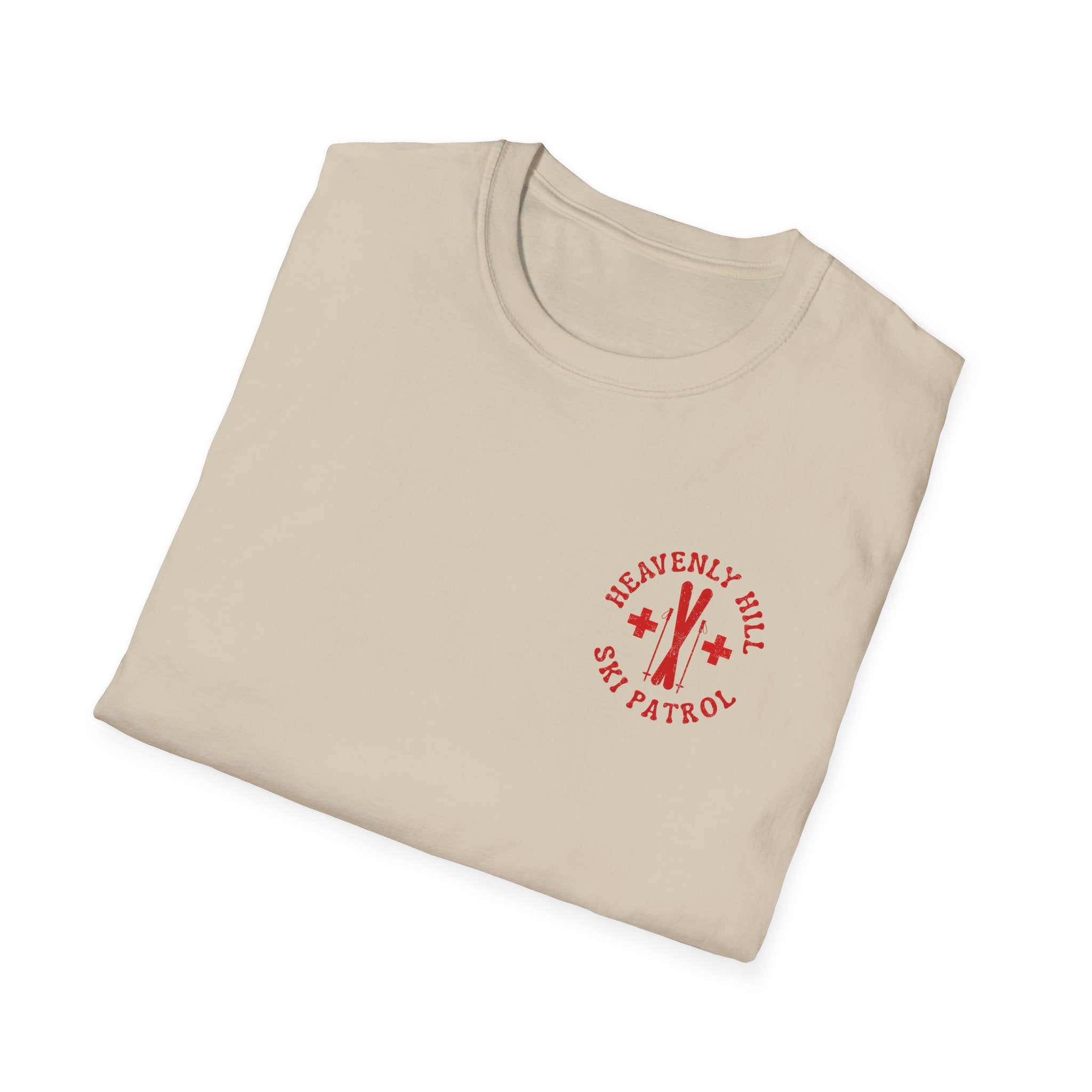 Distressed Heavenly Hill Ski Patrol T-shirt