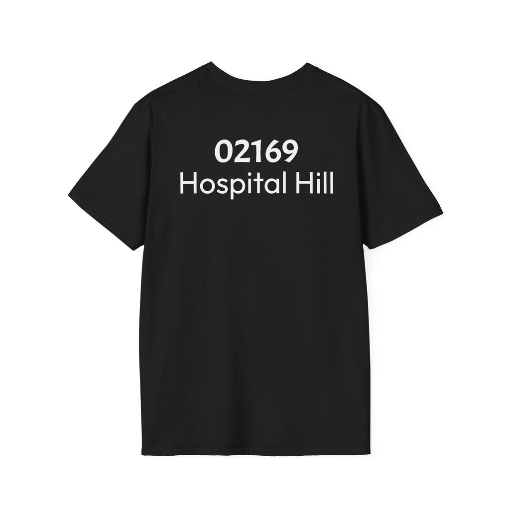 02169- Hospital Hill White Text