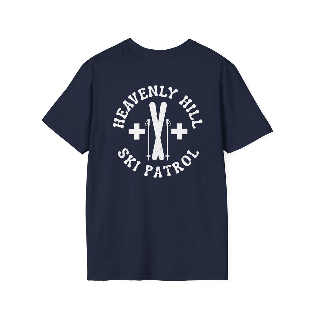 Distressed Heavenly Hill Ski Patrol T-shirt