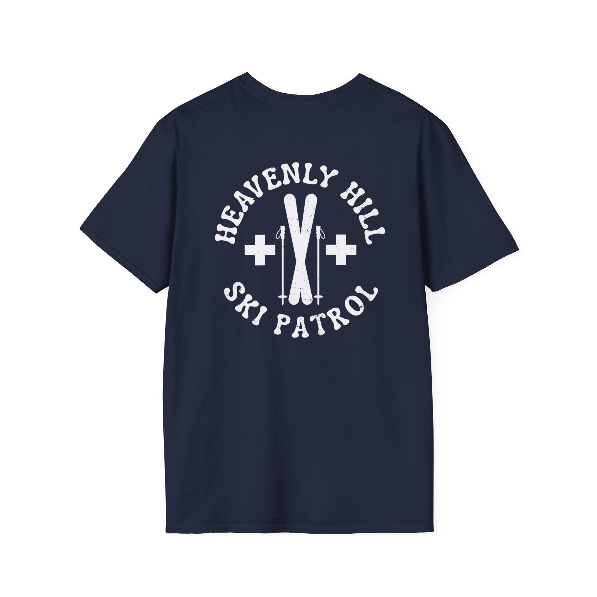 Distressed Heavenly Hill Ski Patrol T-shirt