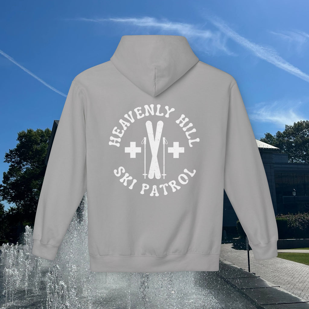 Distressed Heavenly Hill Ski Patrol Softstyle Hoodie