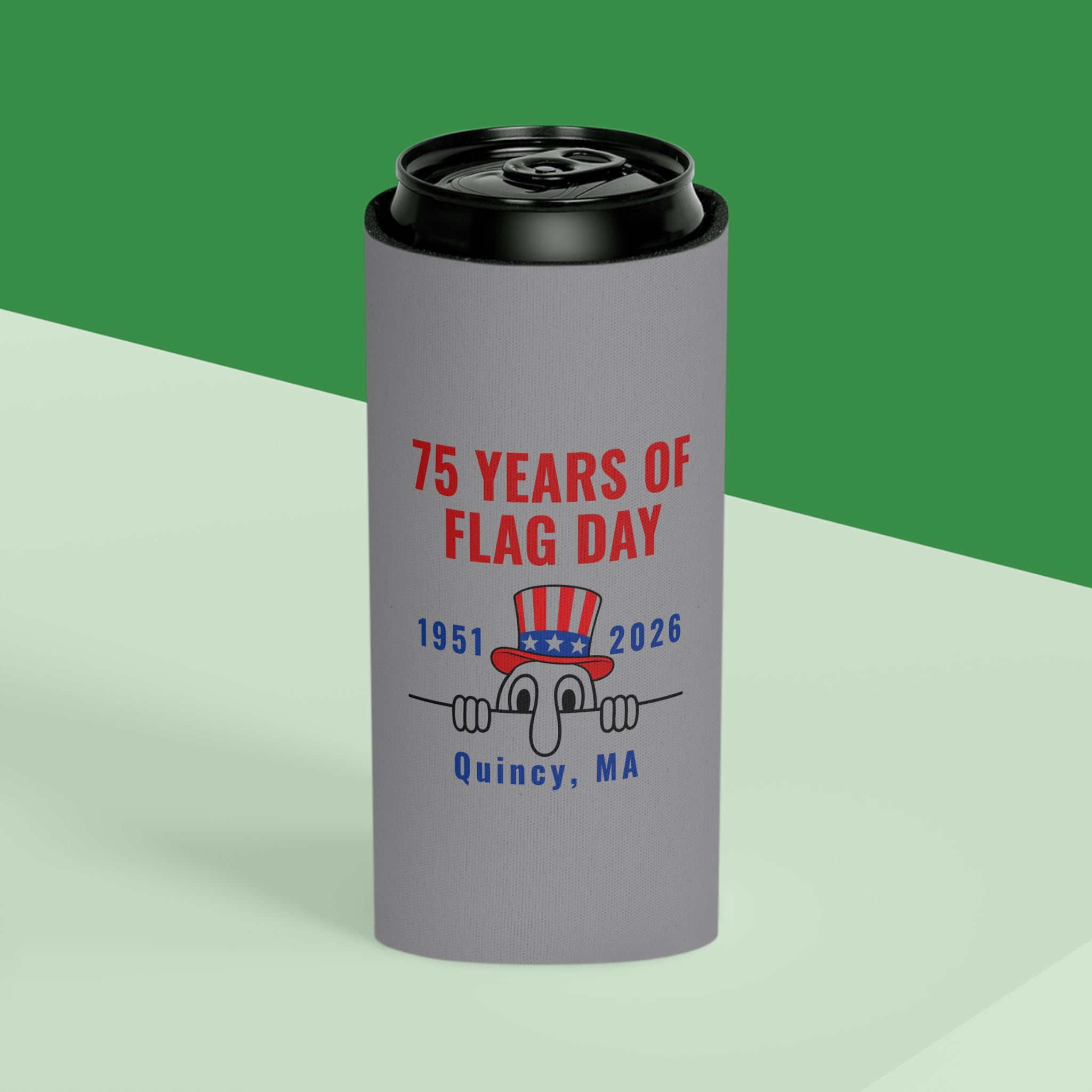 75 Years of Flag Day  Koozie