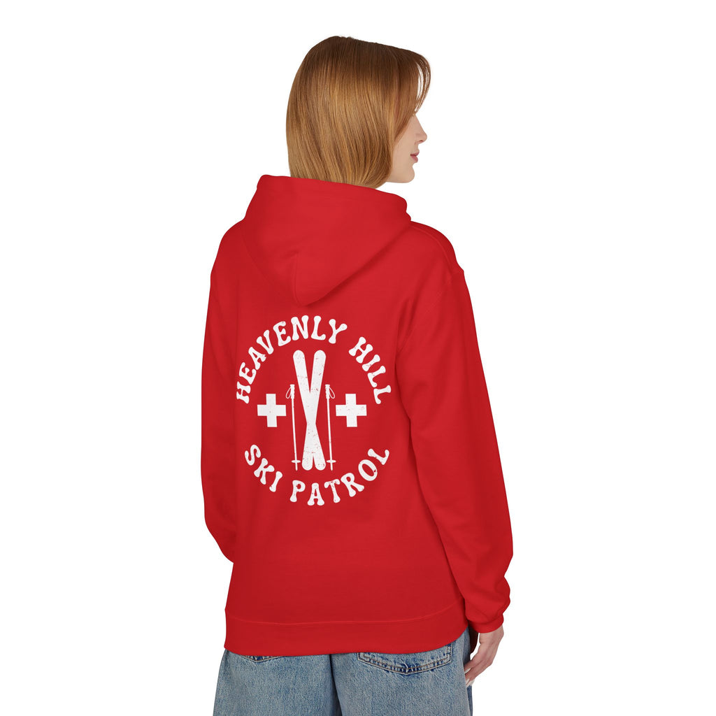 Distressed Heavenly Hill Ski Patrol Softstyle Hoodie