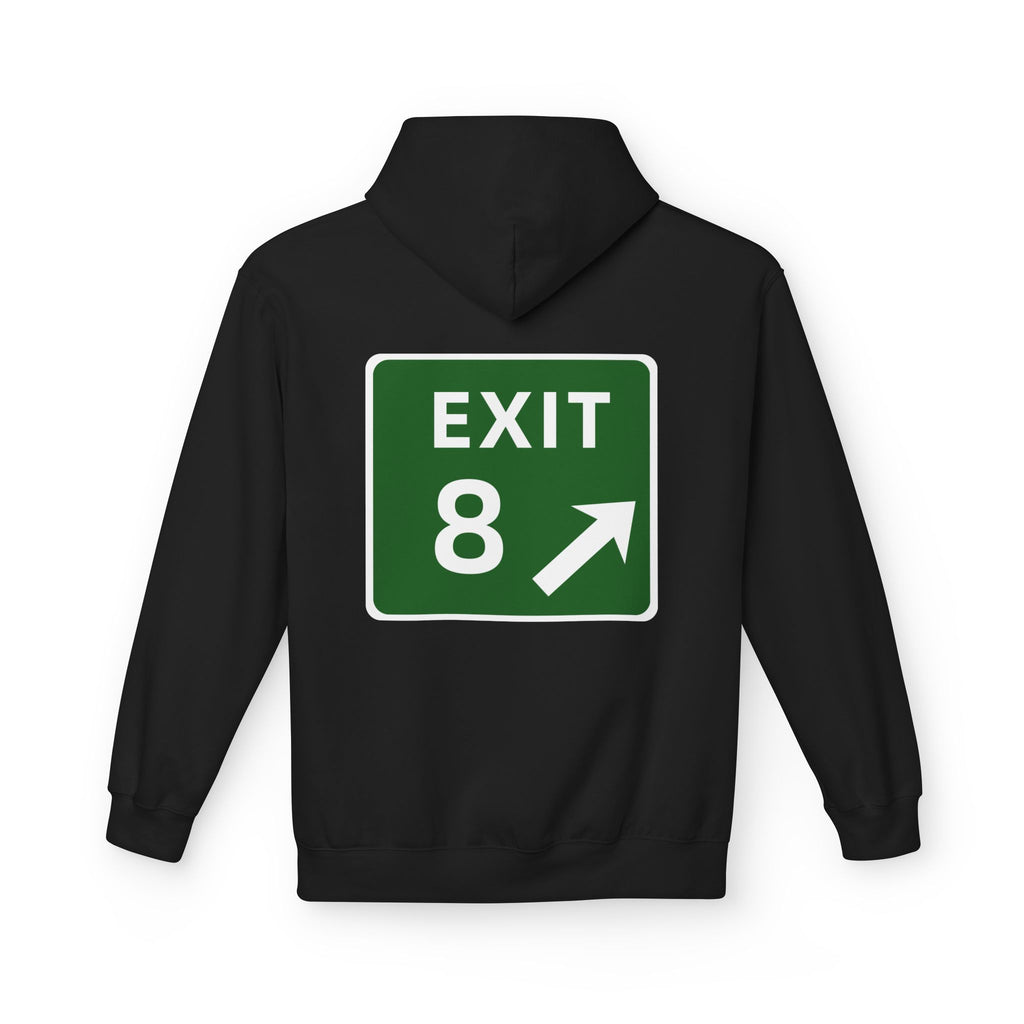 Exit 8 Softstyle Hoodie- Furnace Brook Pkwy/Quincy