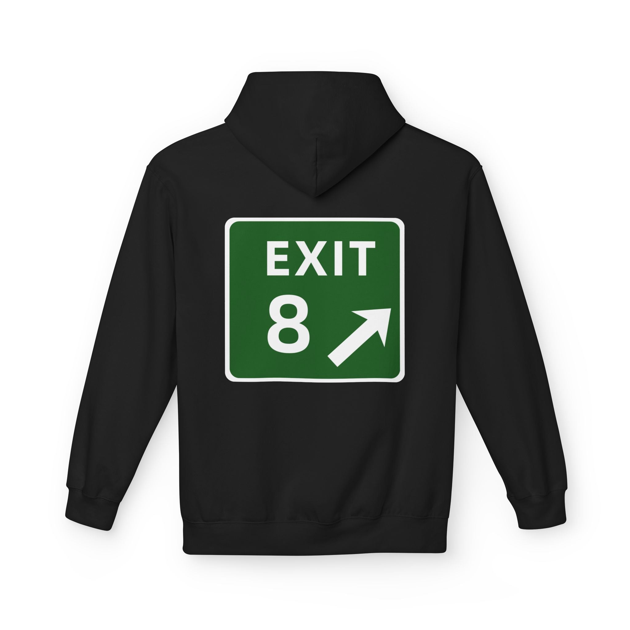 Exit 8 Softstyle Hoodie- Furnace Brook Pkwy/Quincy