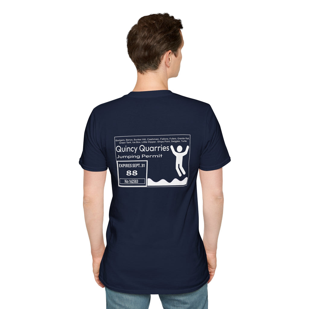 Quincy Quarries Permit T-shirt