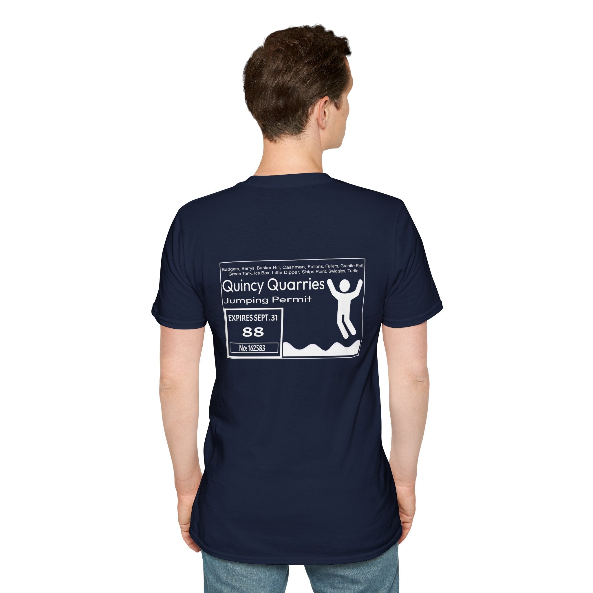 Quincy Quarries Permit T-shirt