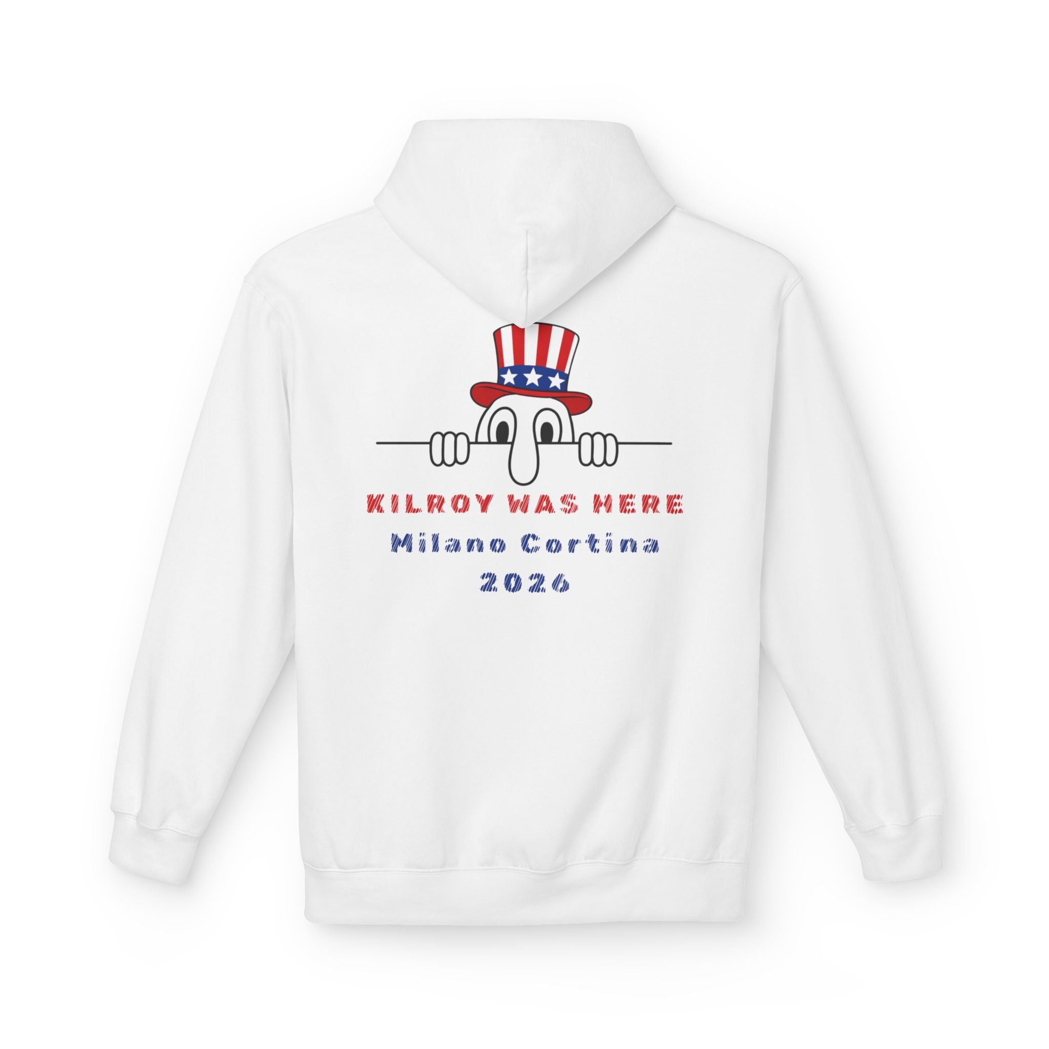 U.S.A. Kilroy Was Here  Winter Games 2026 Softstyle Hoodie