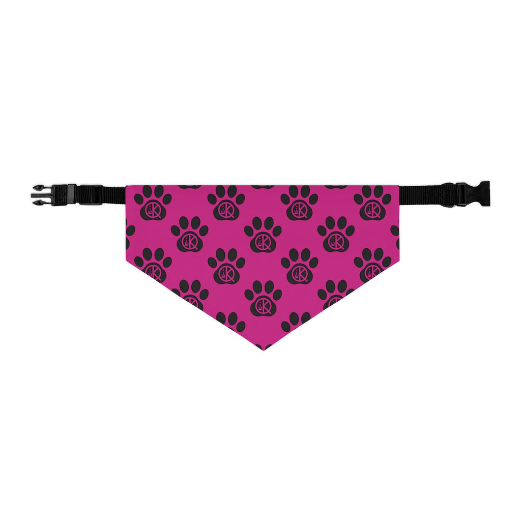QK Pet Bandana Collar- Pink