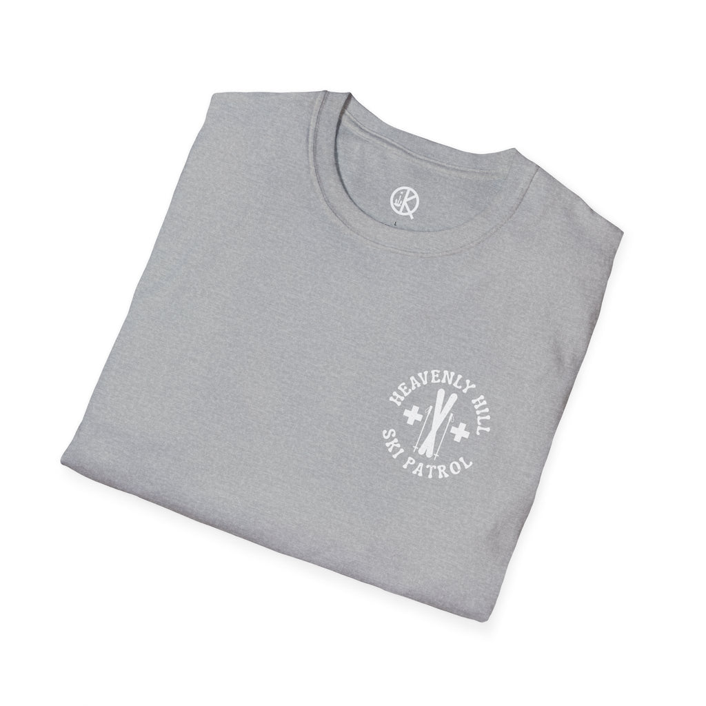 Distressed Heavenly Hill Ski Patrol T-shirt