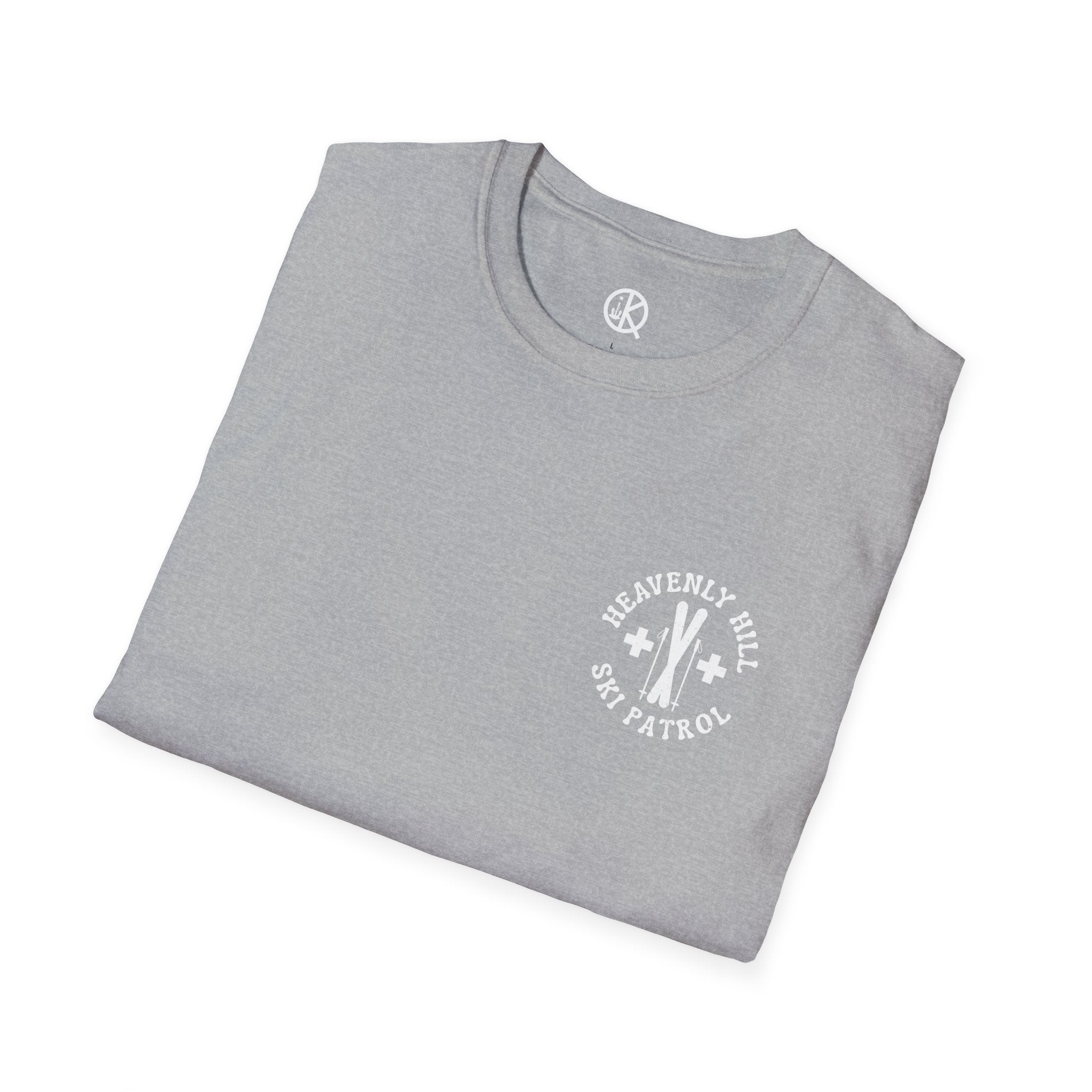 Distressed Heavenly Hill Ski Patrol T-shirt