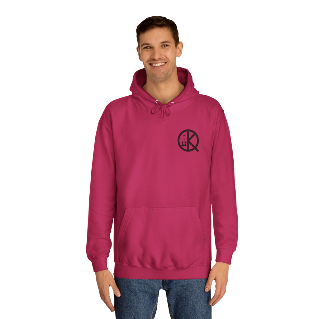 Quincy Quarries Permit Hoodie- Black Text