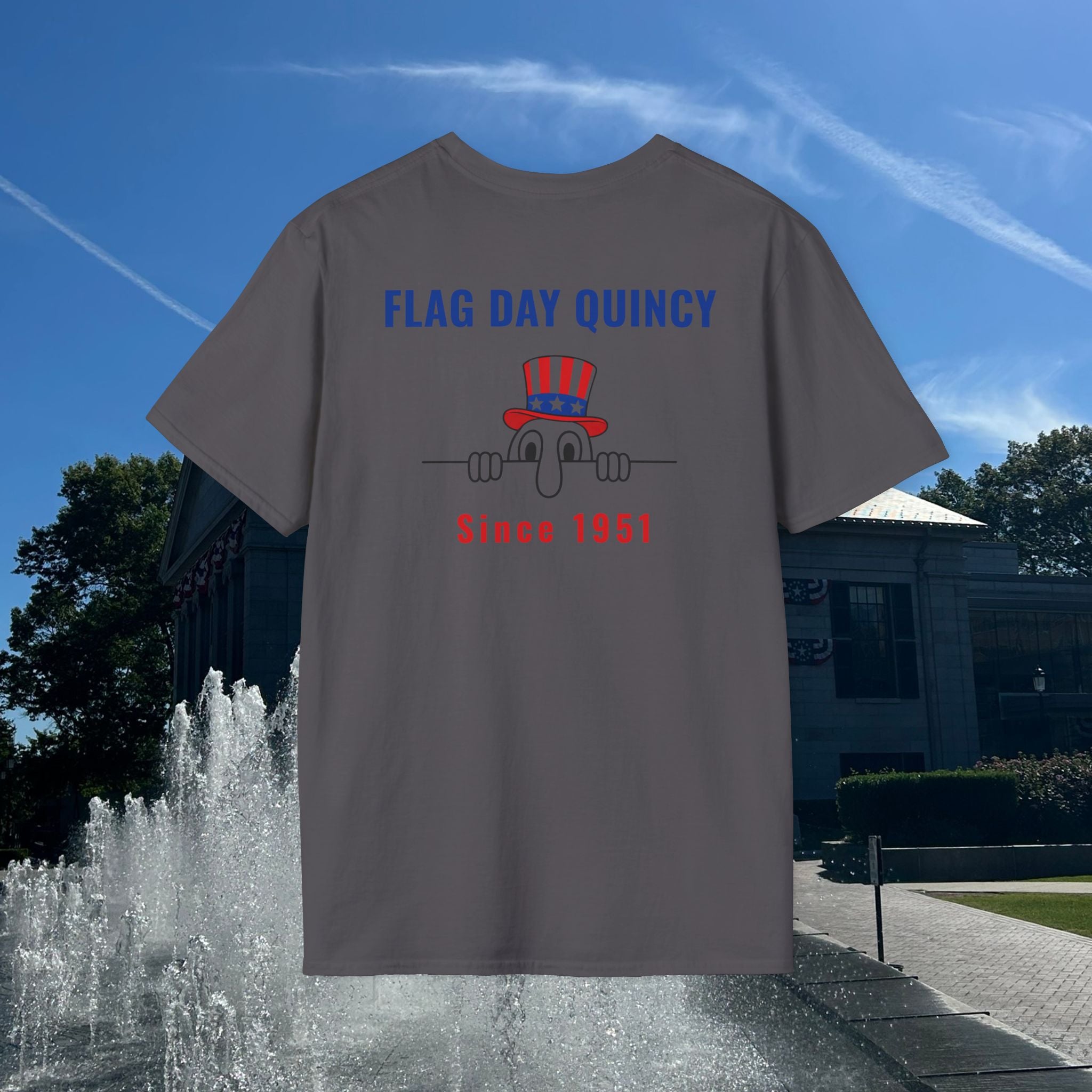 Kilroy Was Here Flag Day T-Shirt