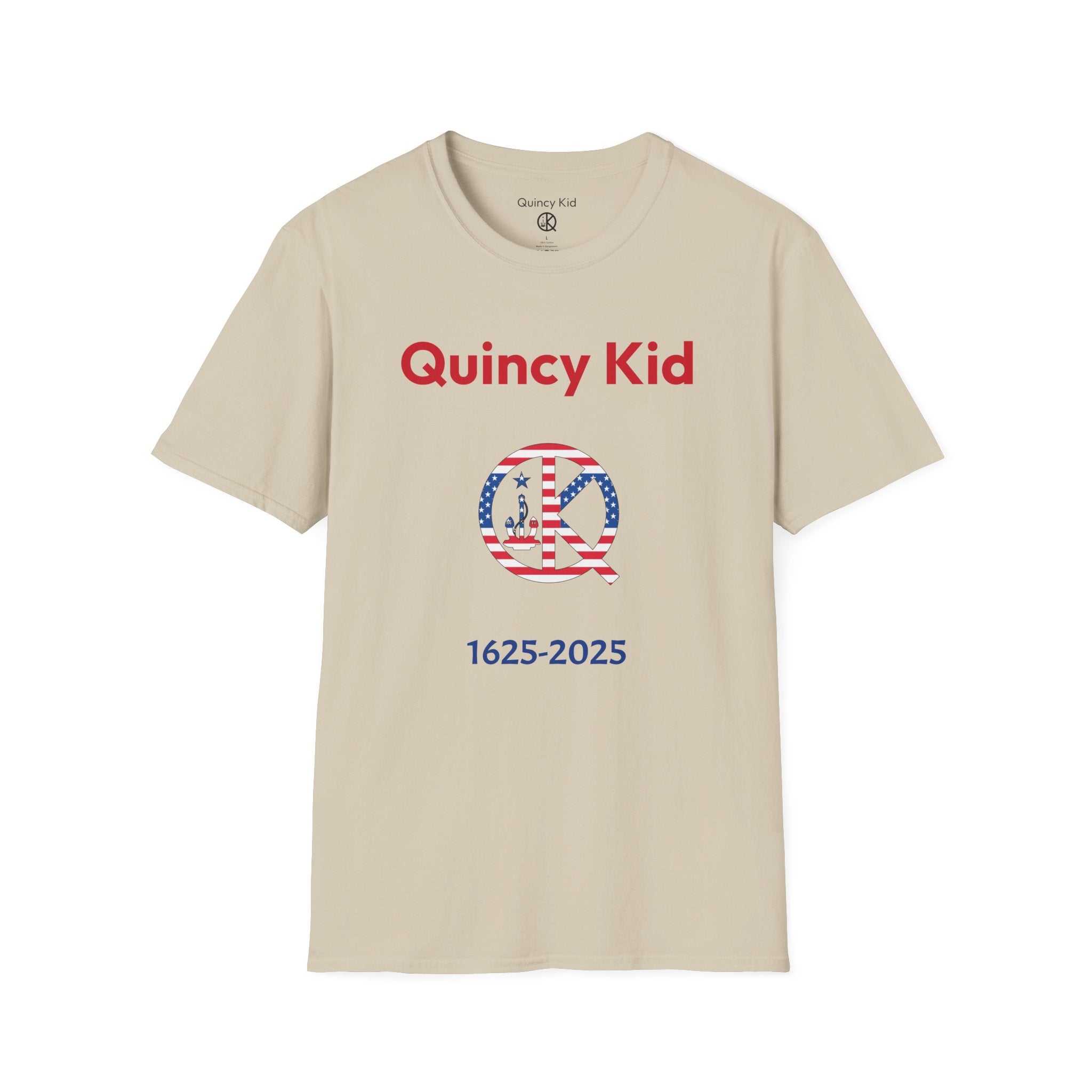 Quincy Kid- Red, White and Blue Front