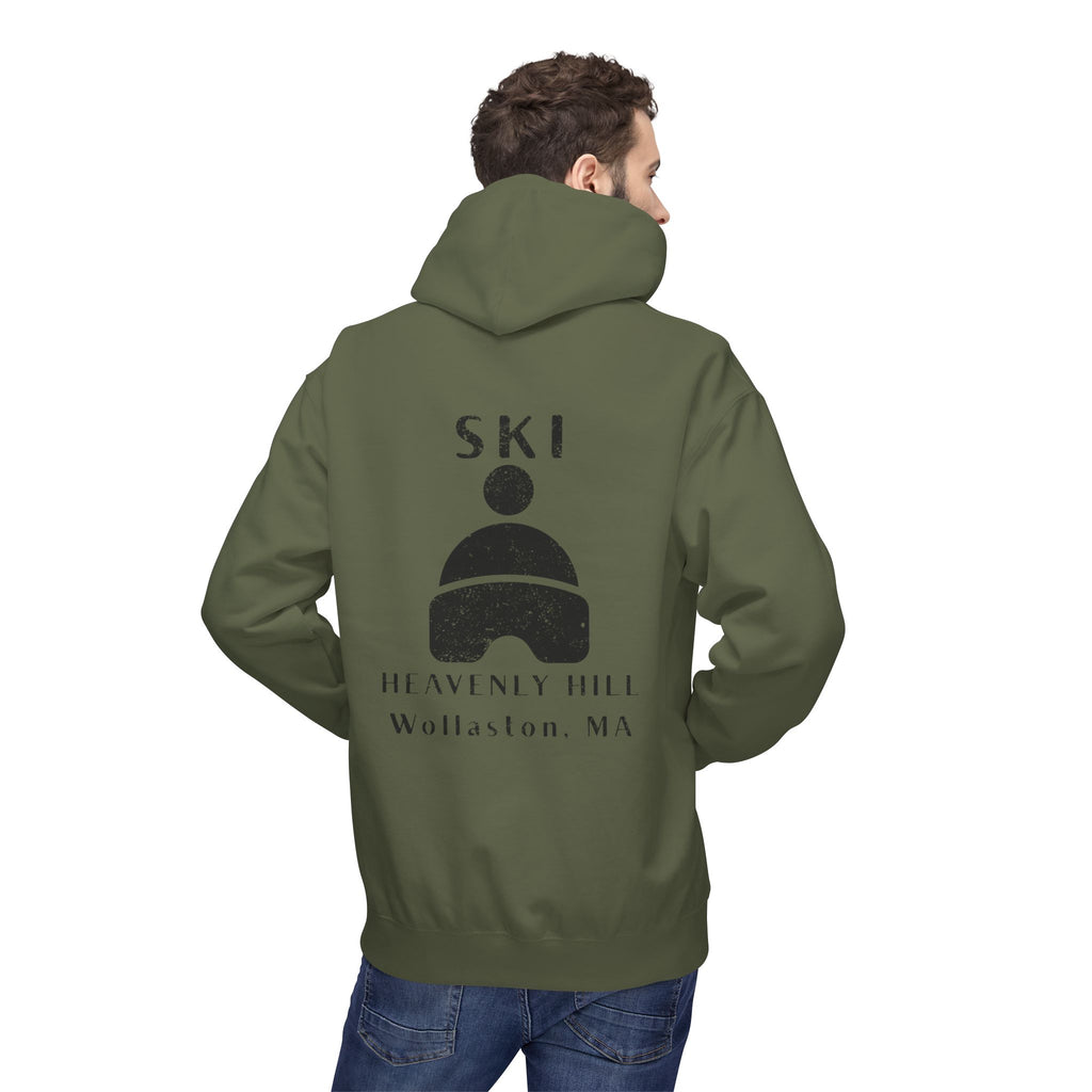 Distressed Ski Heavenly Hill Softstyle Hoodie