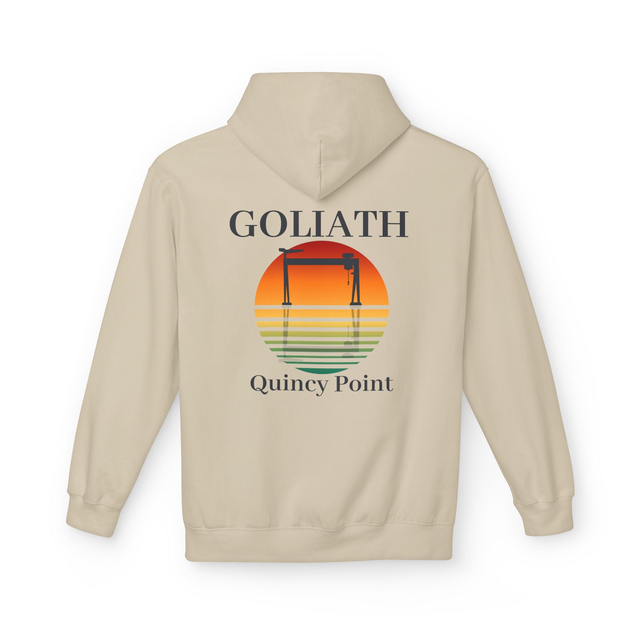 Fore River Shipyard Goliath Sunset Hoodie