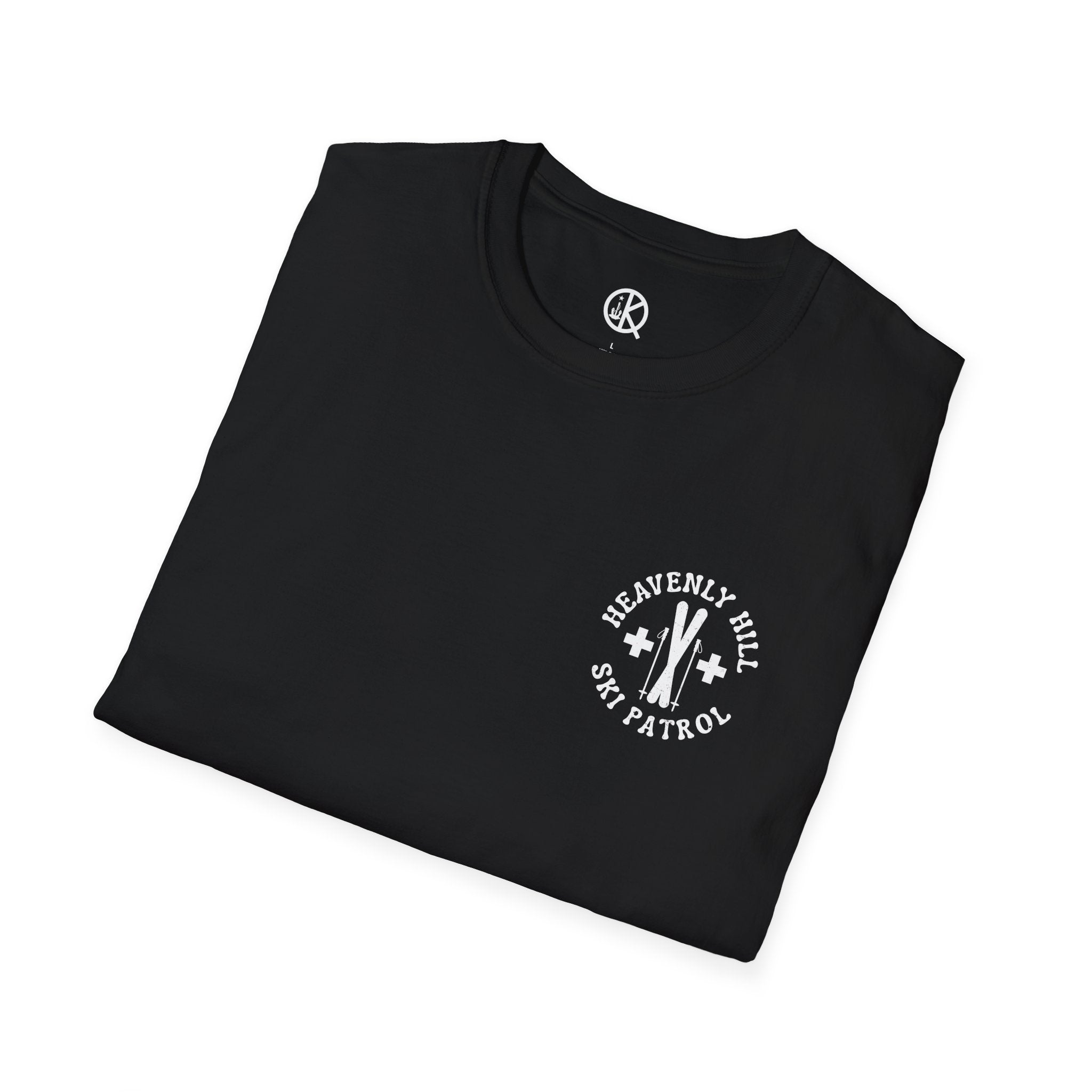 Distressed Heavenly Hill Ski Patrol T-shirt
