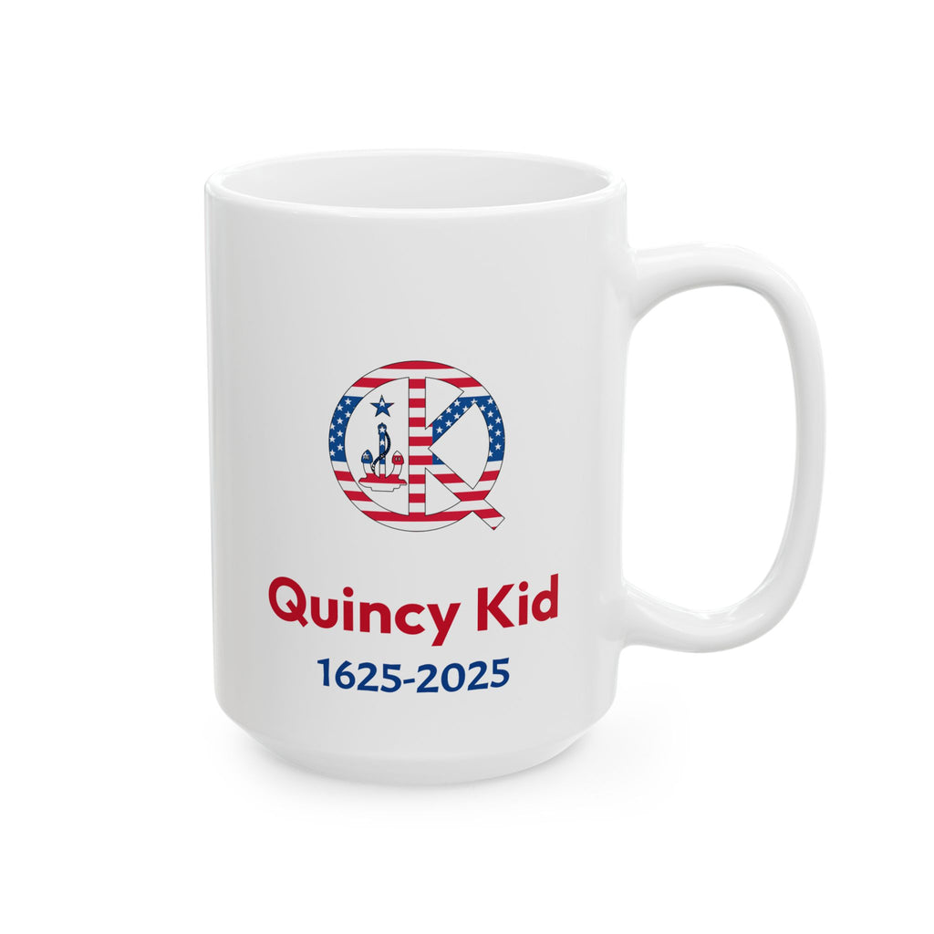 Quincy Kid Red, White and Blue Mug