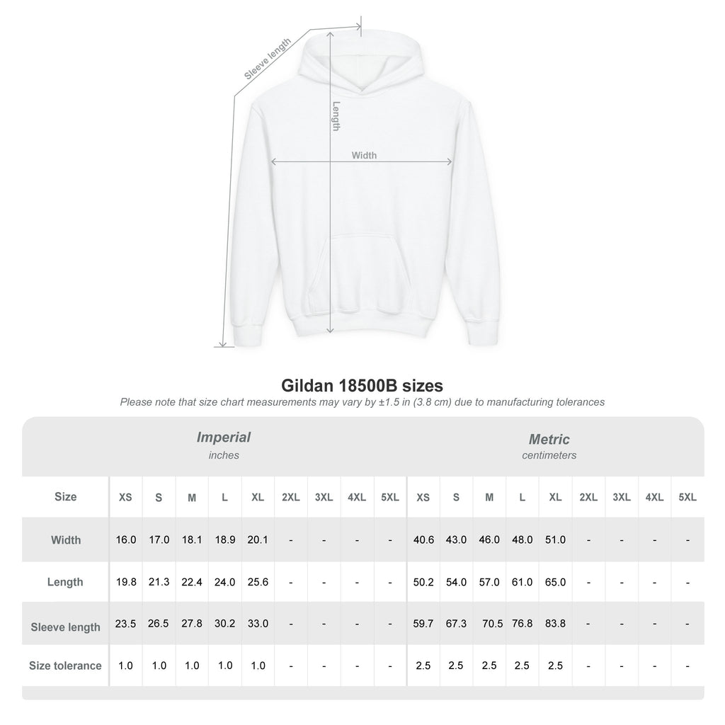 Ski Heavenly Hill Youth Softstyle Hoodie