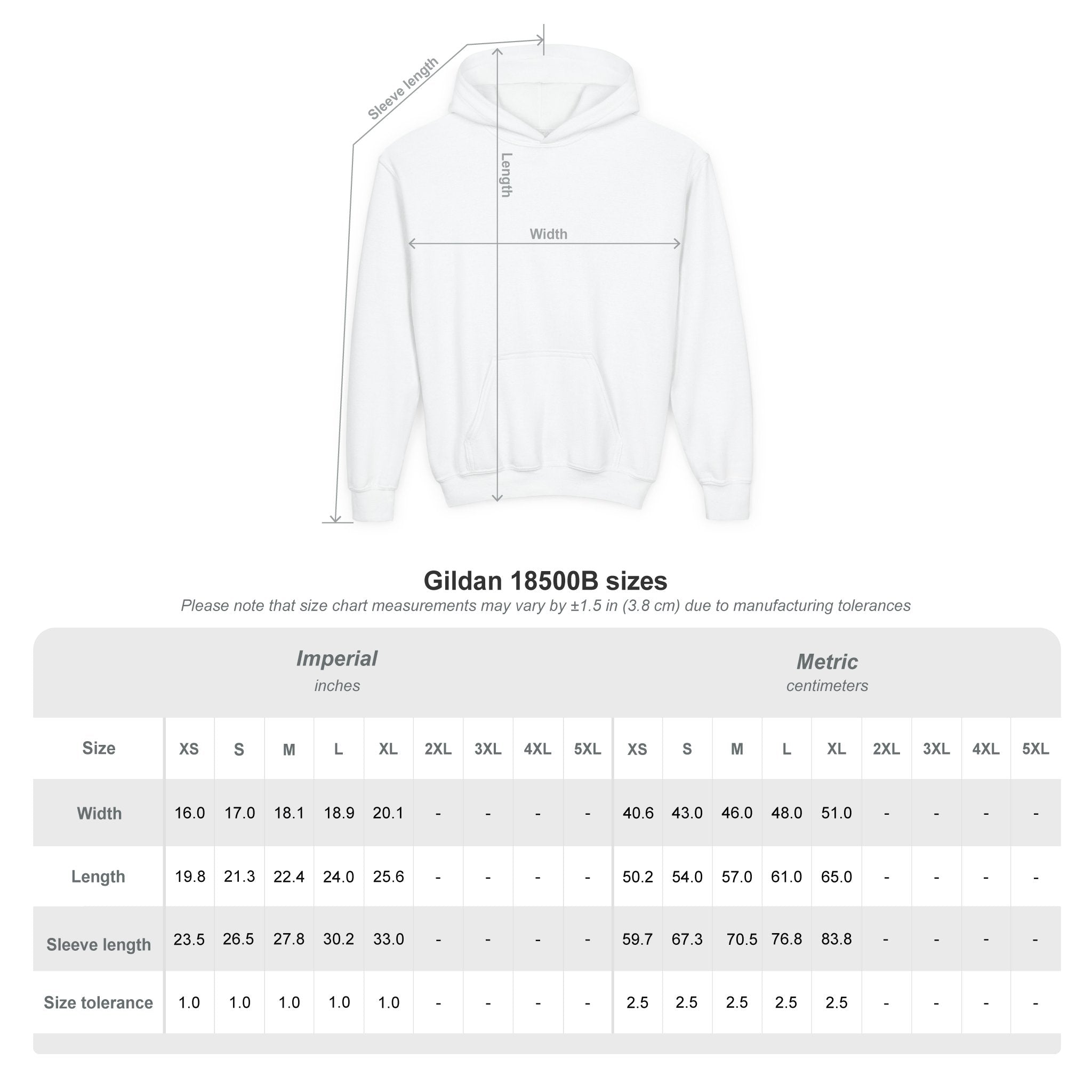 Ski Heavenly Hill Youth Softstyle Hoodie
