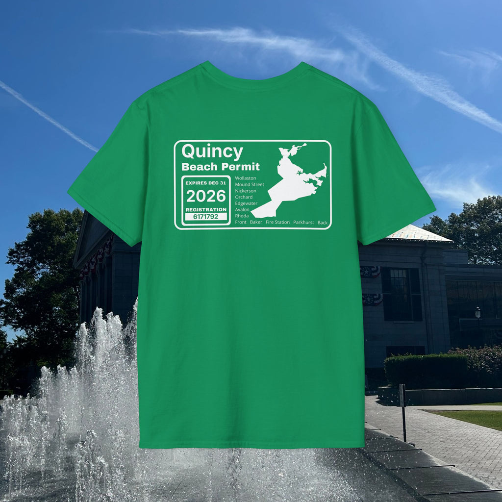 Quincy Beach Permit T-Shirt - Unisex