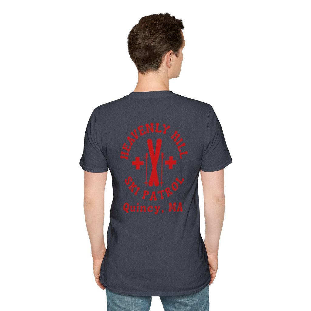 Distressed Heavenly Hill Ski Patrol T-shirt