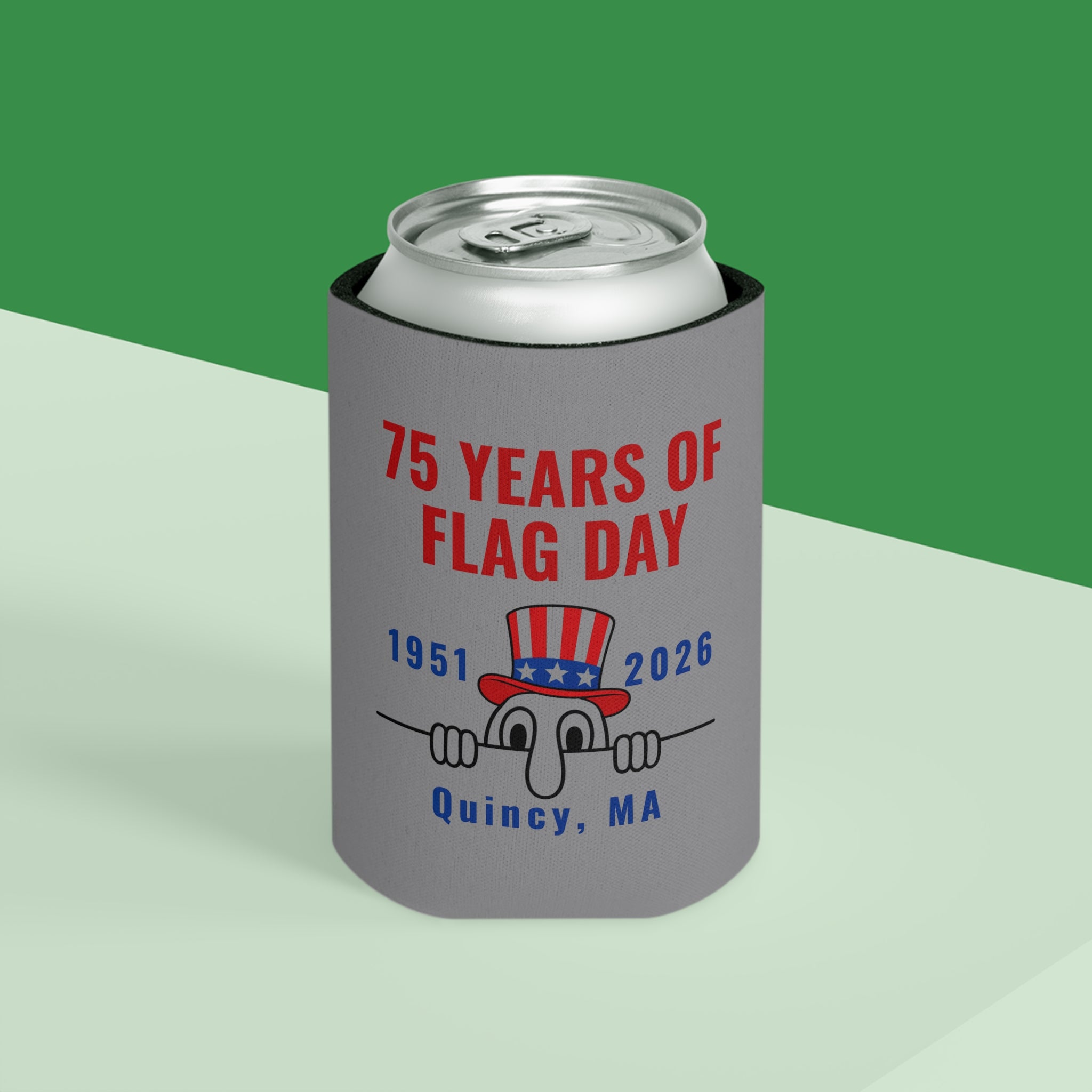 75 Years of Flag Day  Koozie