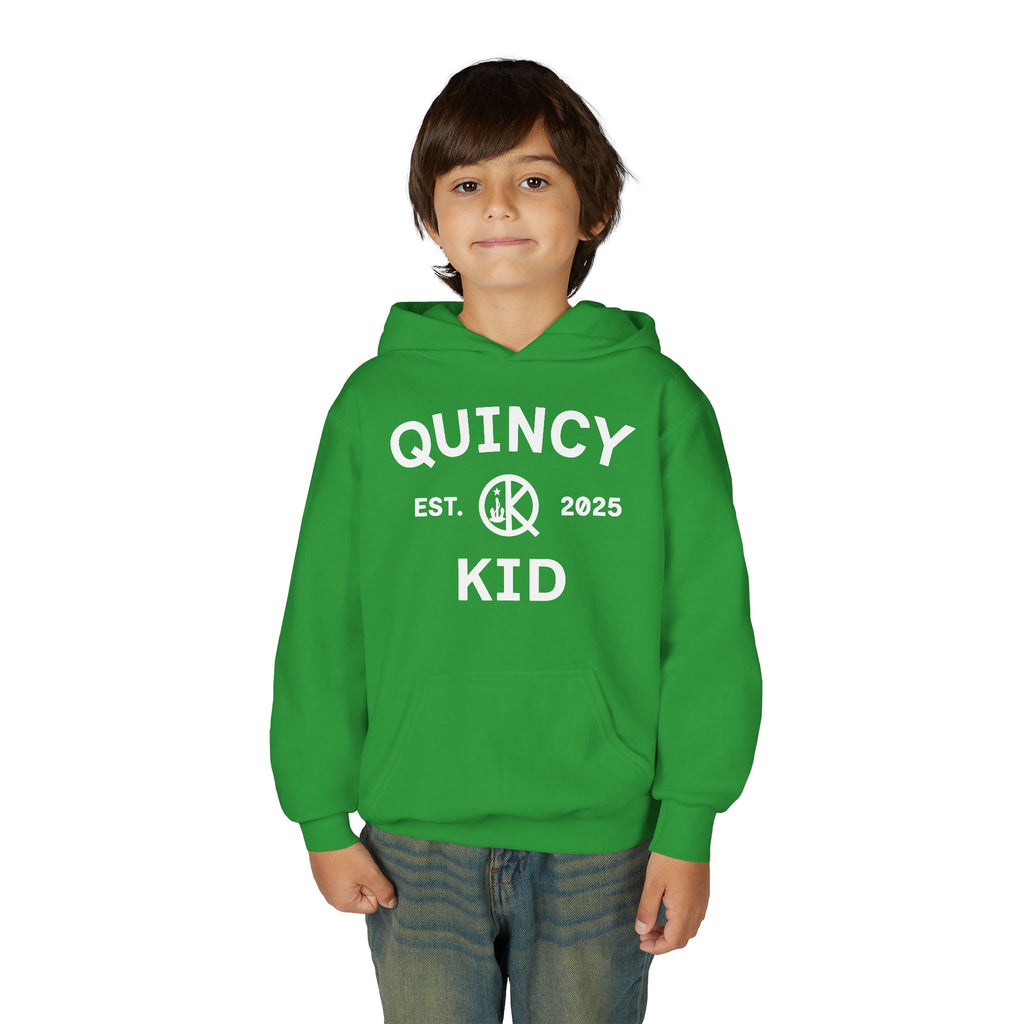 Children's Quincy Kid Athletic Hoodie- Front