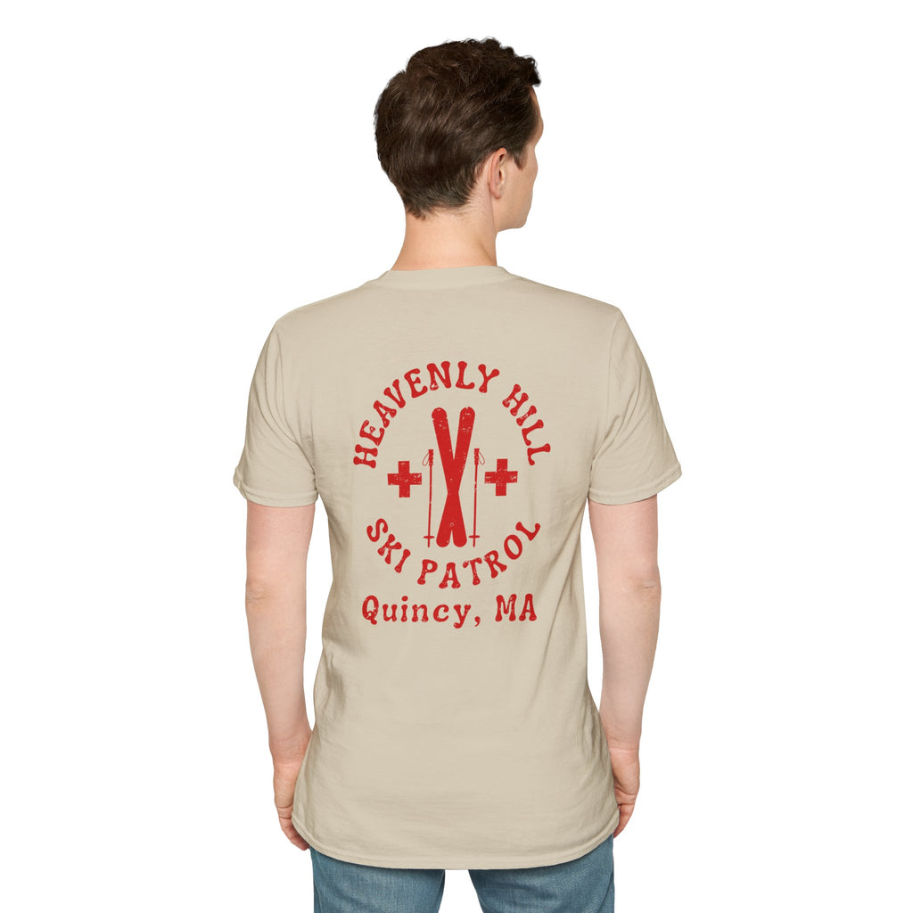 Distressed Heavenly Hill Ski Patrol T-shirt