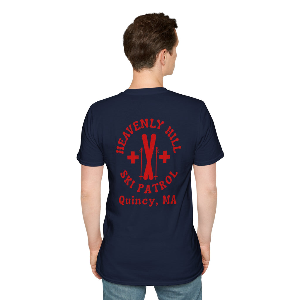 Distressed Heavenly Hill Ski Patrol T-shirt