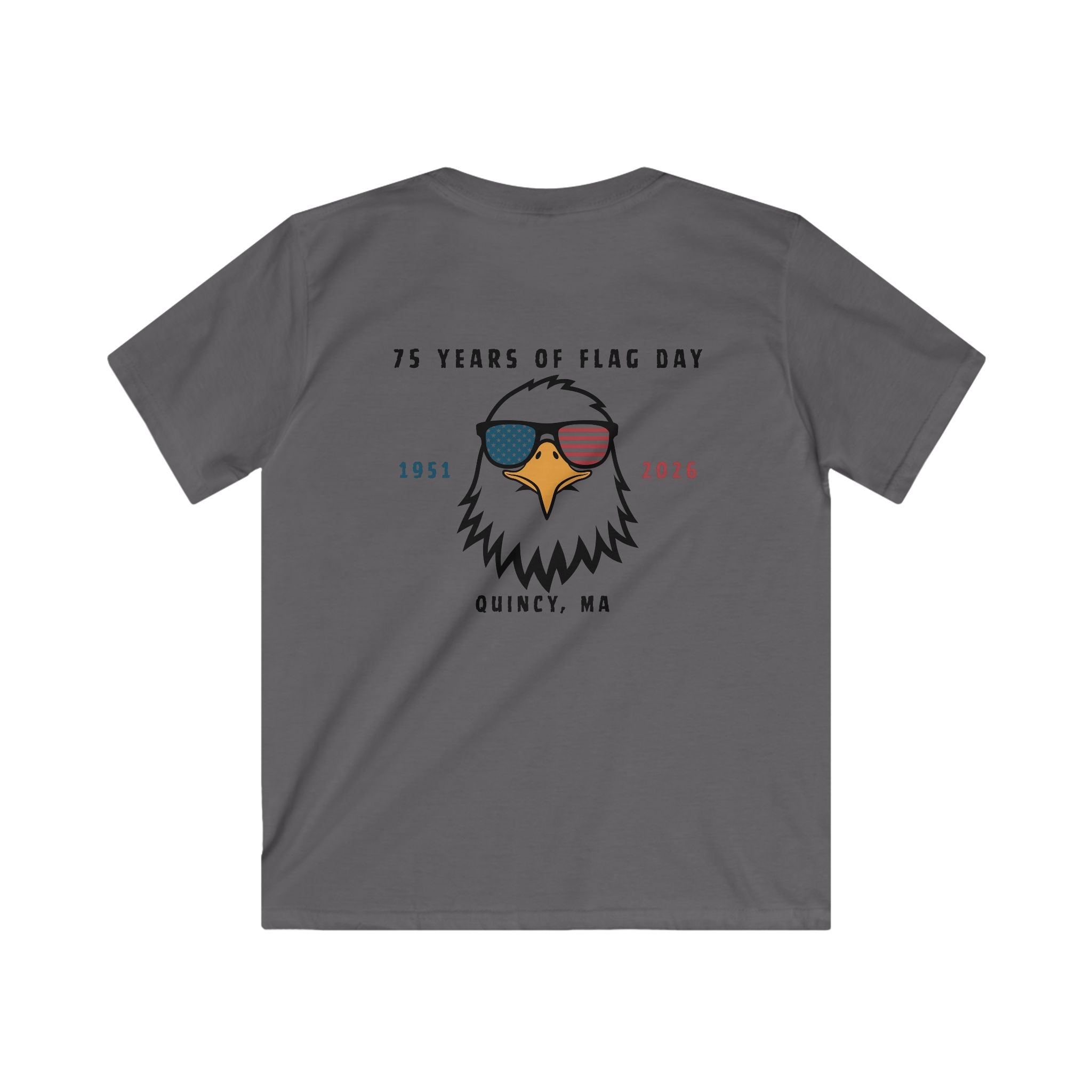 Bald Eagle Flag Day 2026 Youth T-Shirt