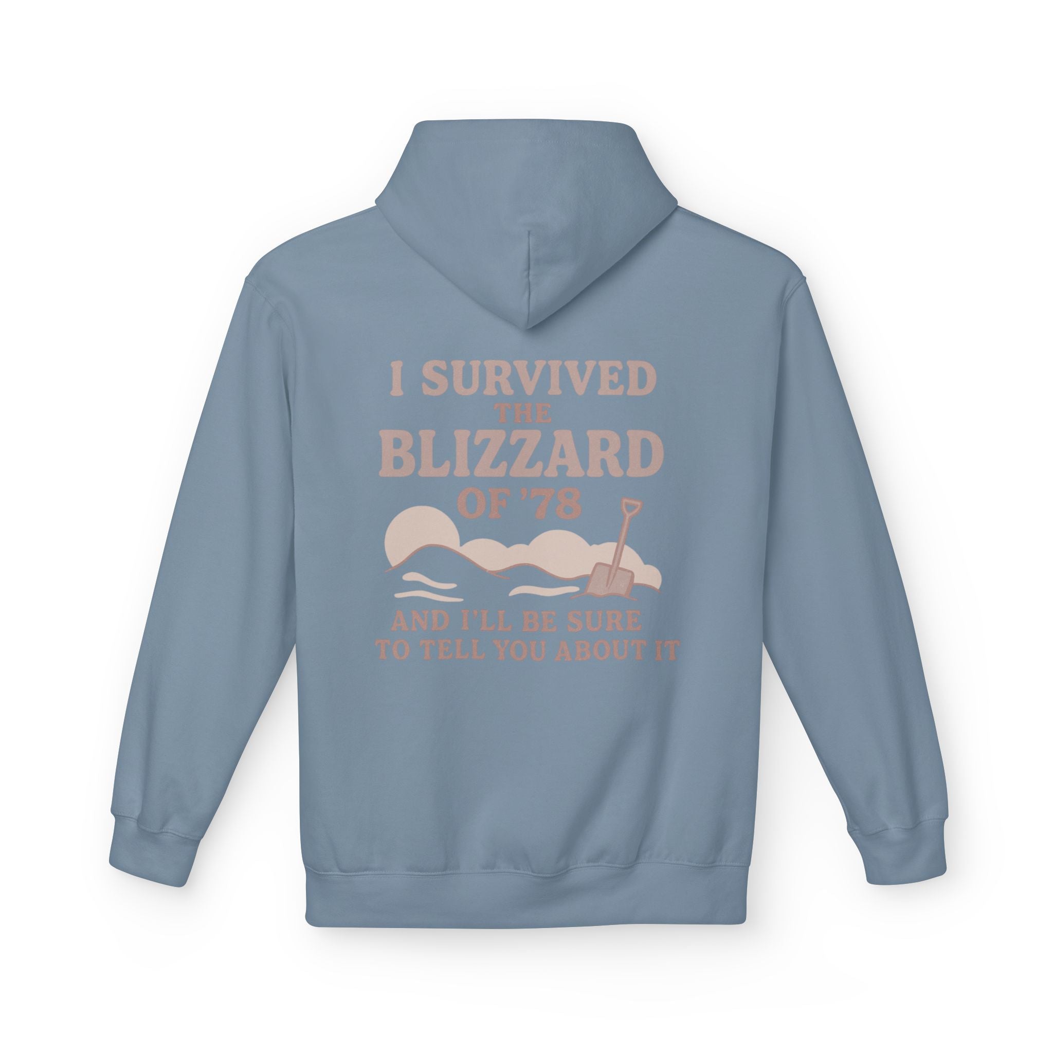 Blizzard of '78 Survivor Softstyle Hoodie with Logo