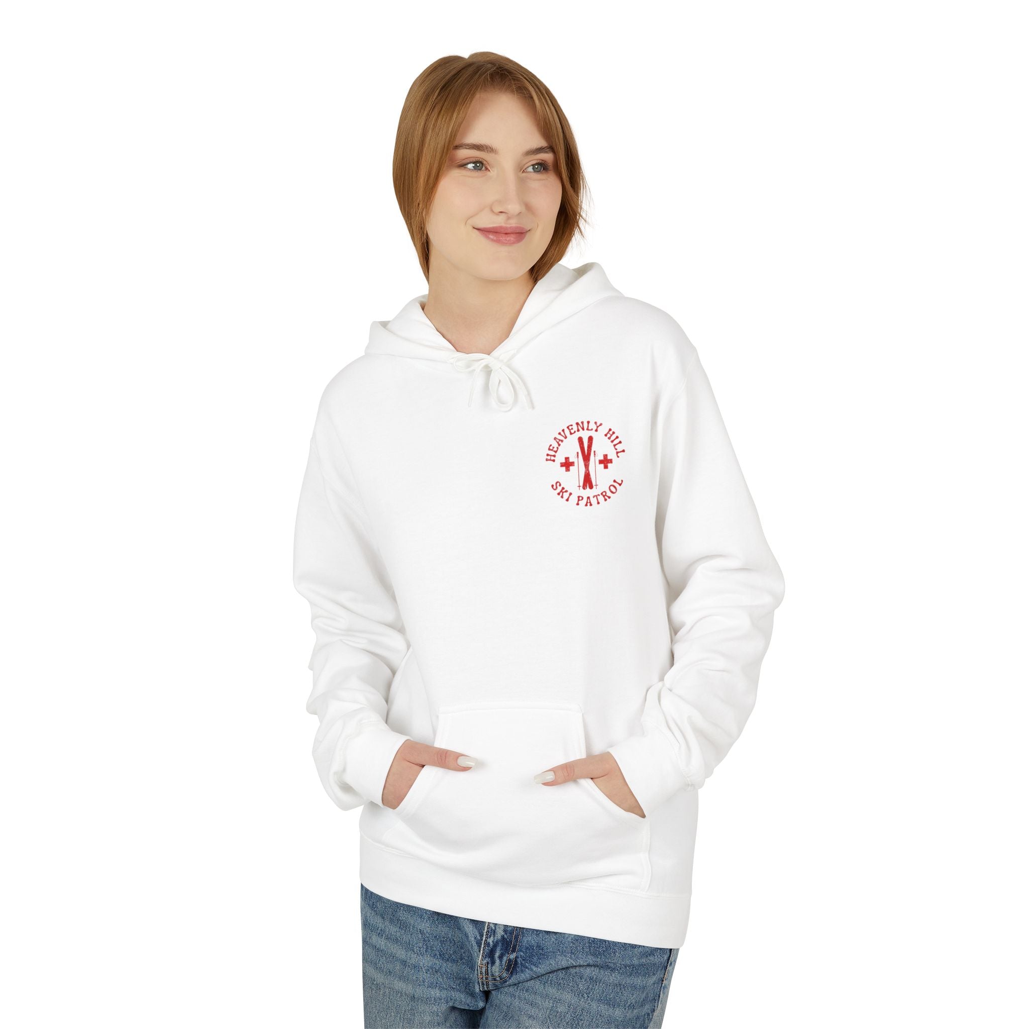 Distressed Heavenly Hill Ski Patrol Softstyle Hoodie