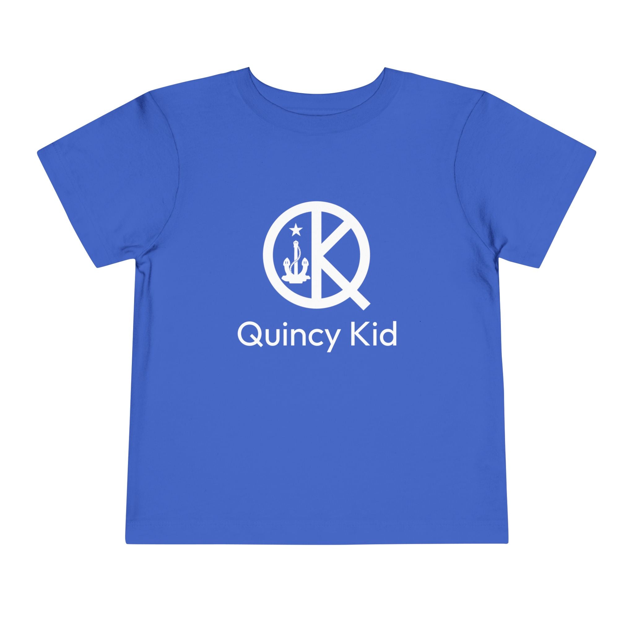 Quincy Kid Toddler T-shirt White Text