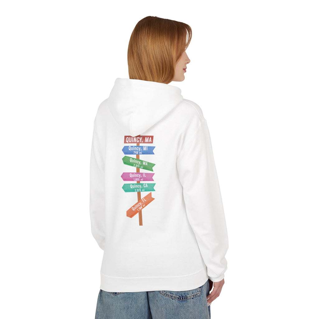 Quincy Distance Sign Soft style Hoodie