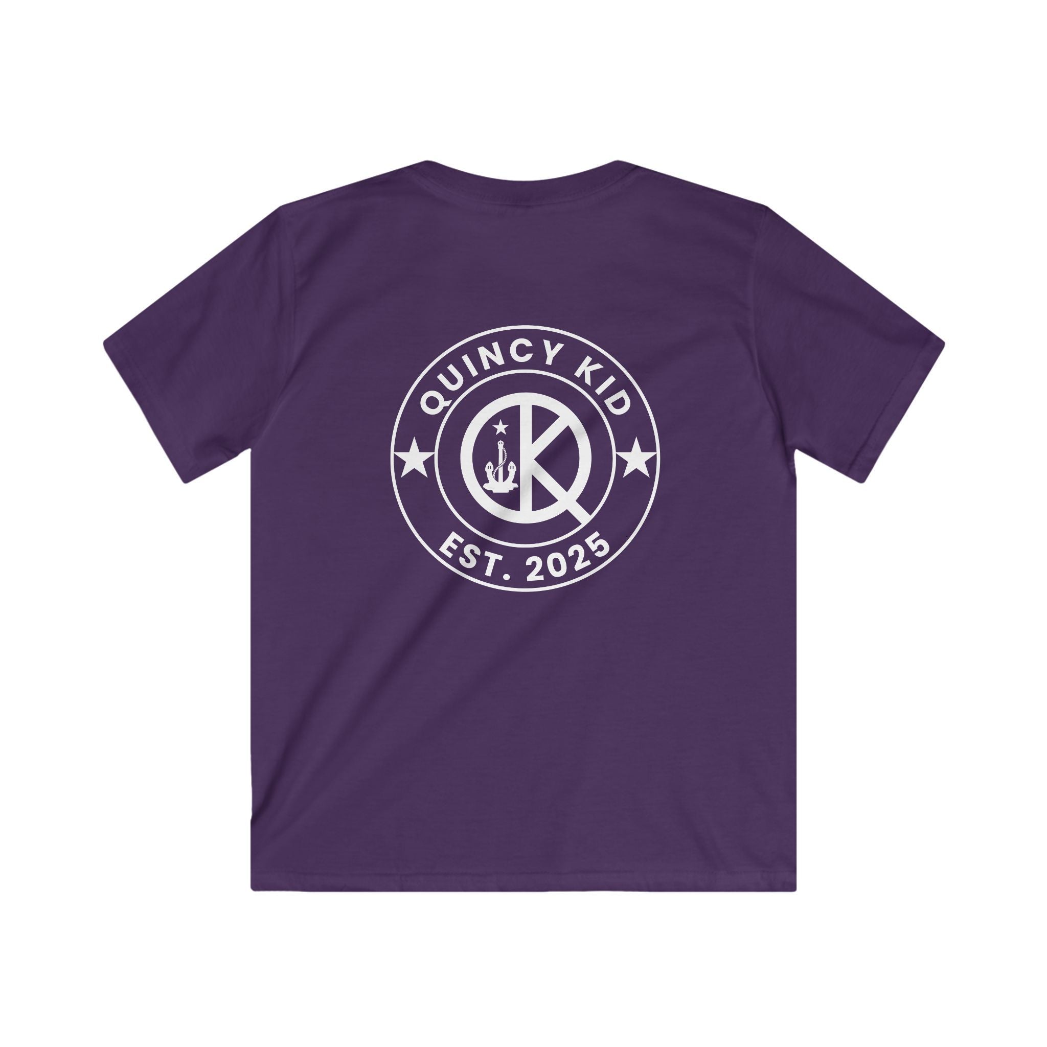 Youth Quincy Kid T-Shirt White Emblem