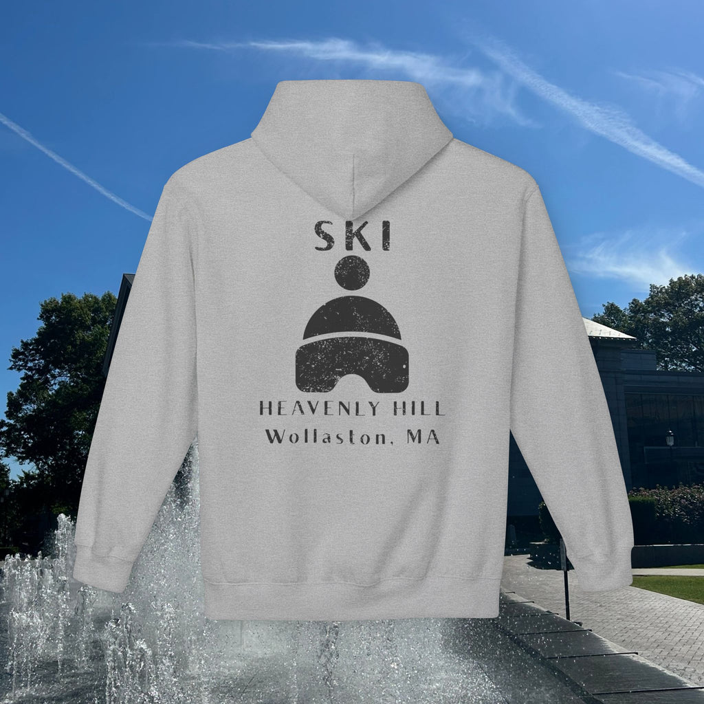 Distressed Ski Heavenly Hill Softstyle Hoodie