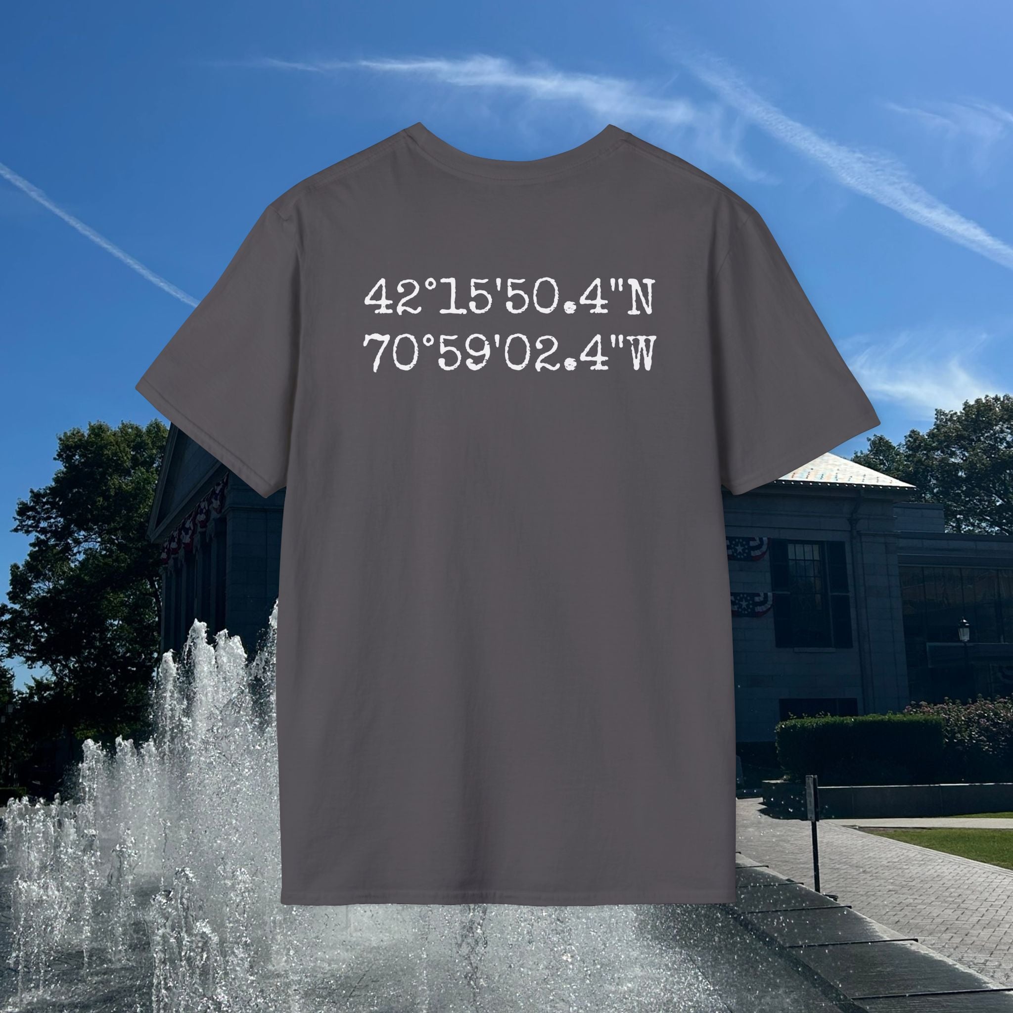 Adams Shore- Latitude and Longitude