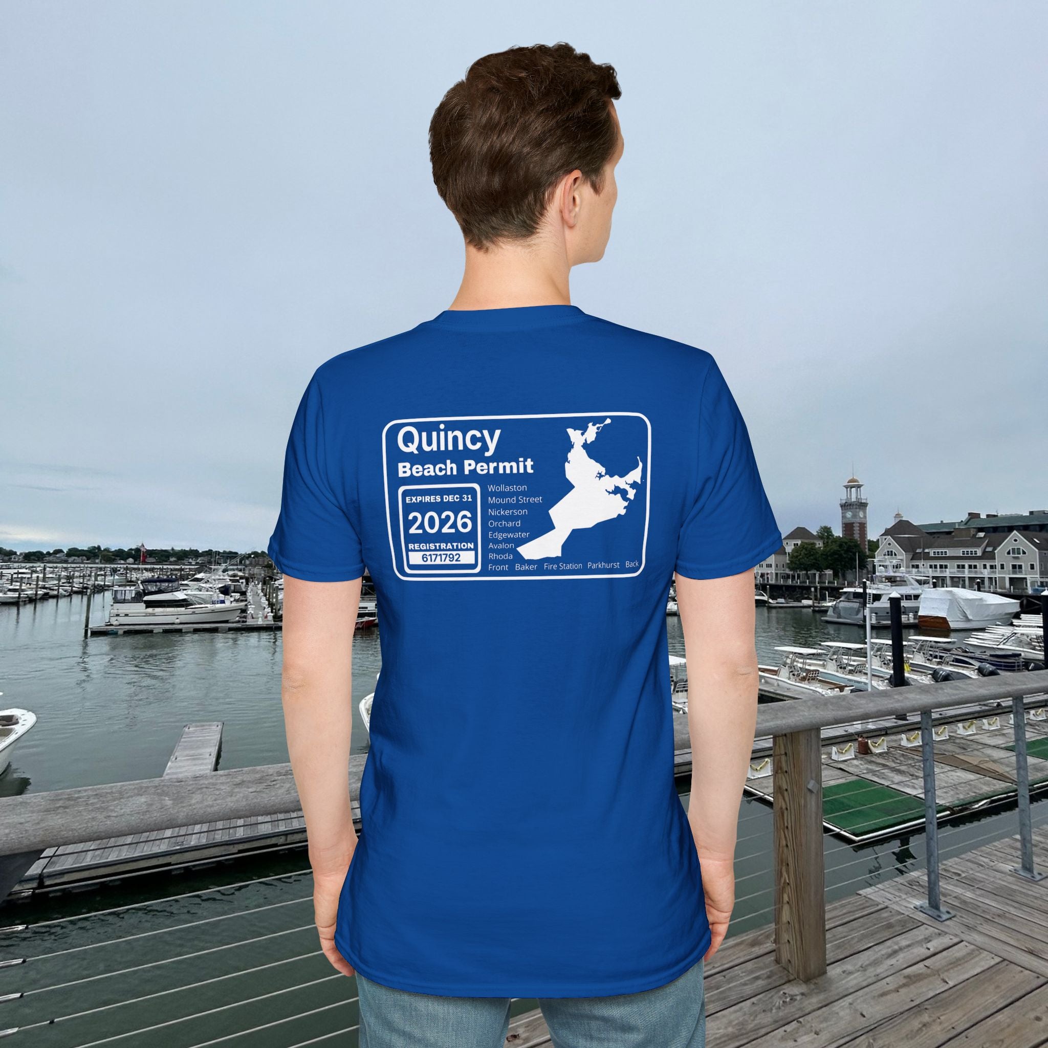 Quincy Beach Permit T-Shirt - Unisex