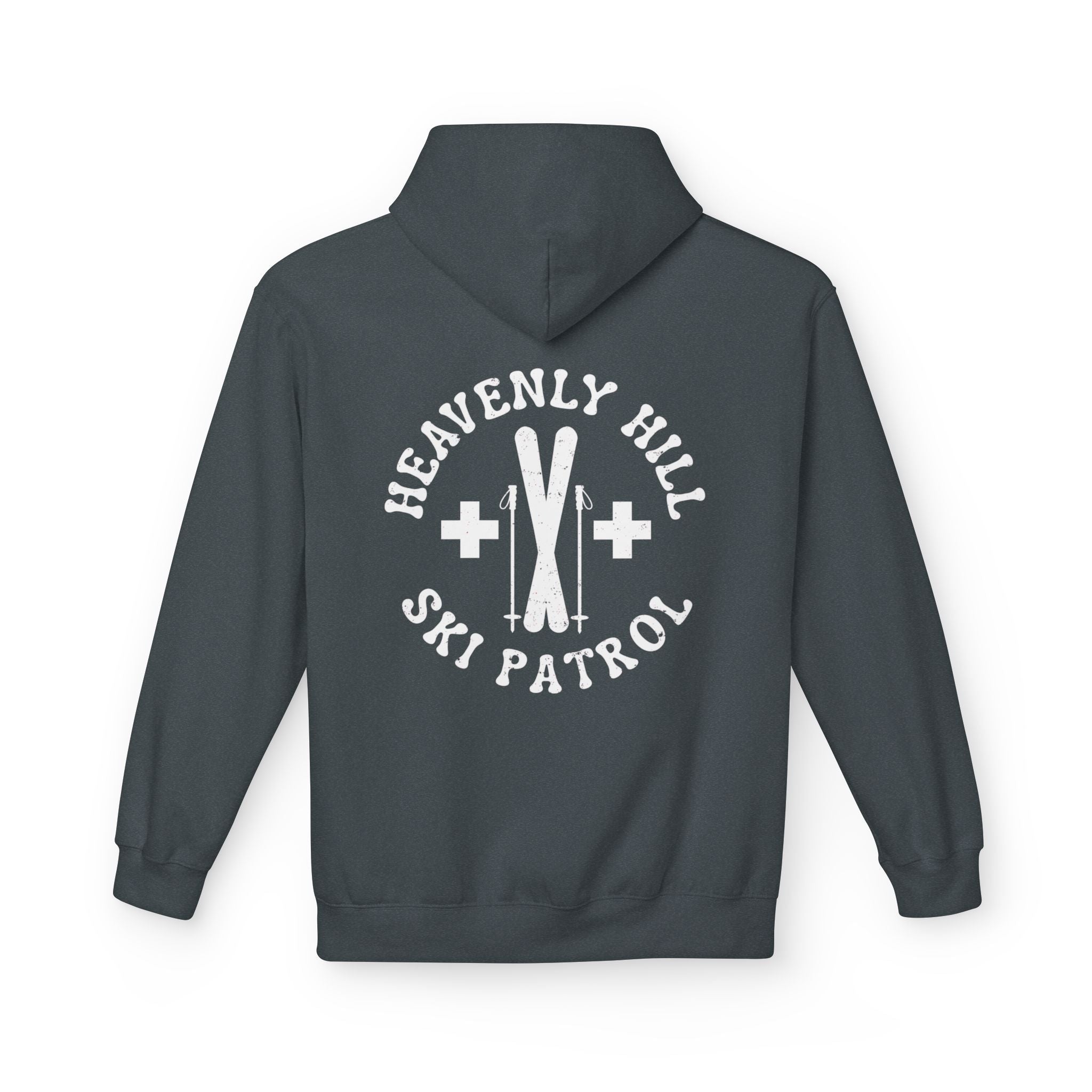 Distressed Heavenly Hill Ski Patrol Softstyle Hoodie