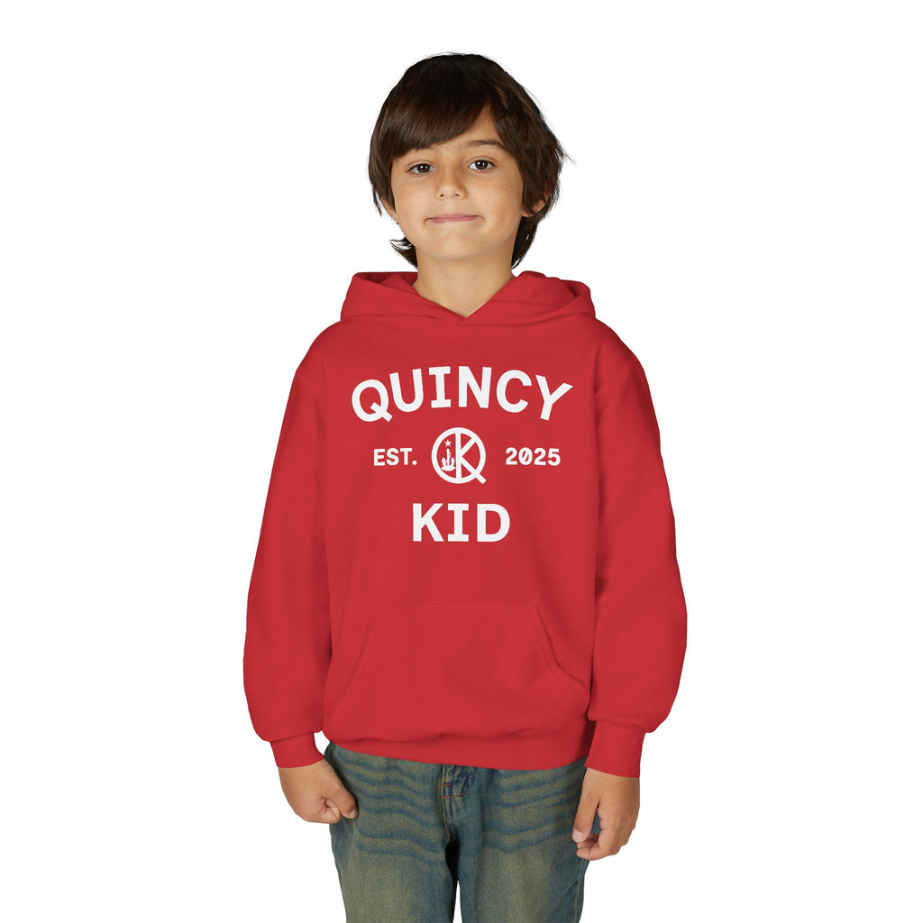 Children's Quincy Kid Athletic Hoodie- Front
