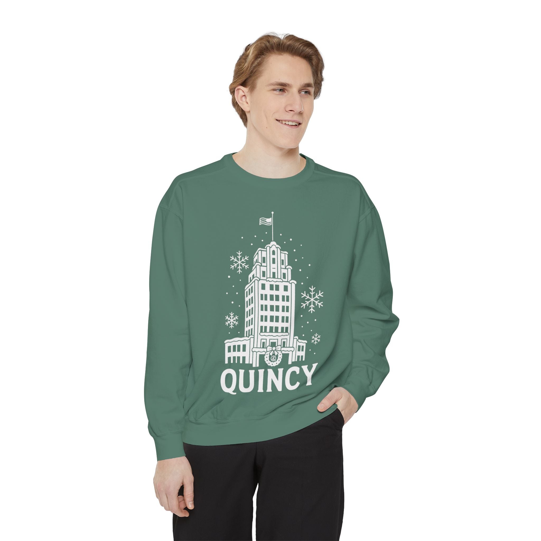 Quincy Center Holiday Sweatshirt