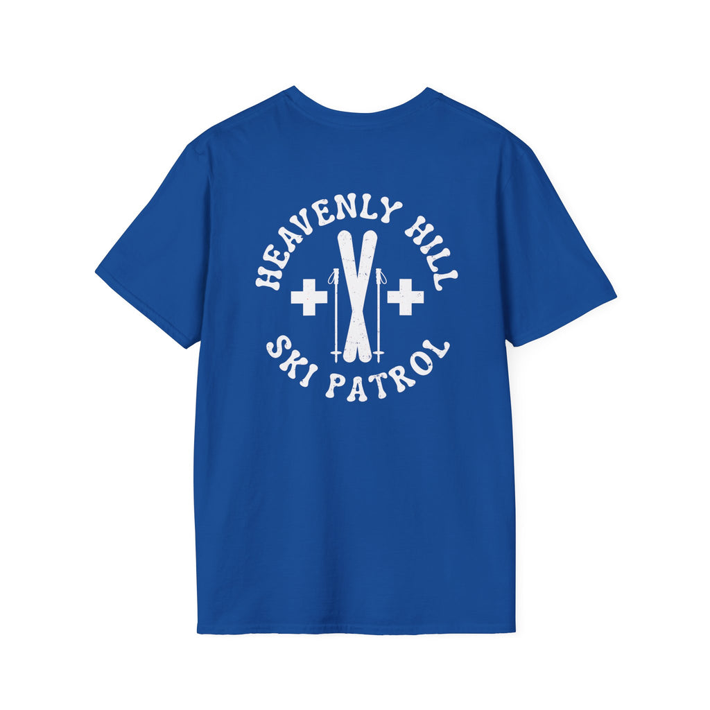 Distressed Heavenly Hill Ski Patrol T-shirt